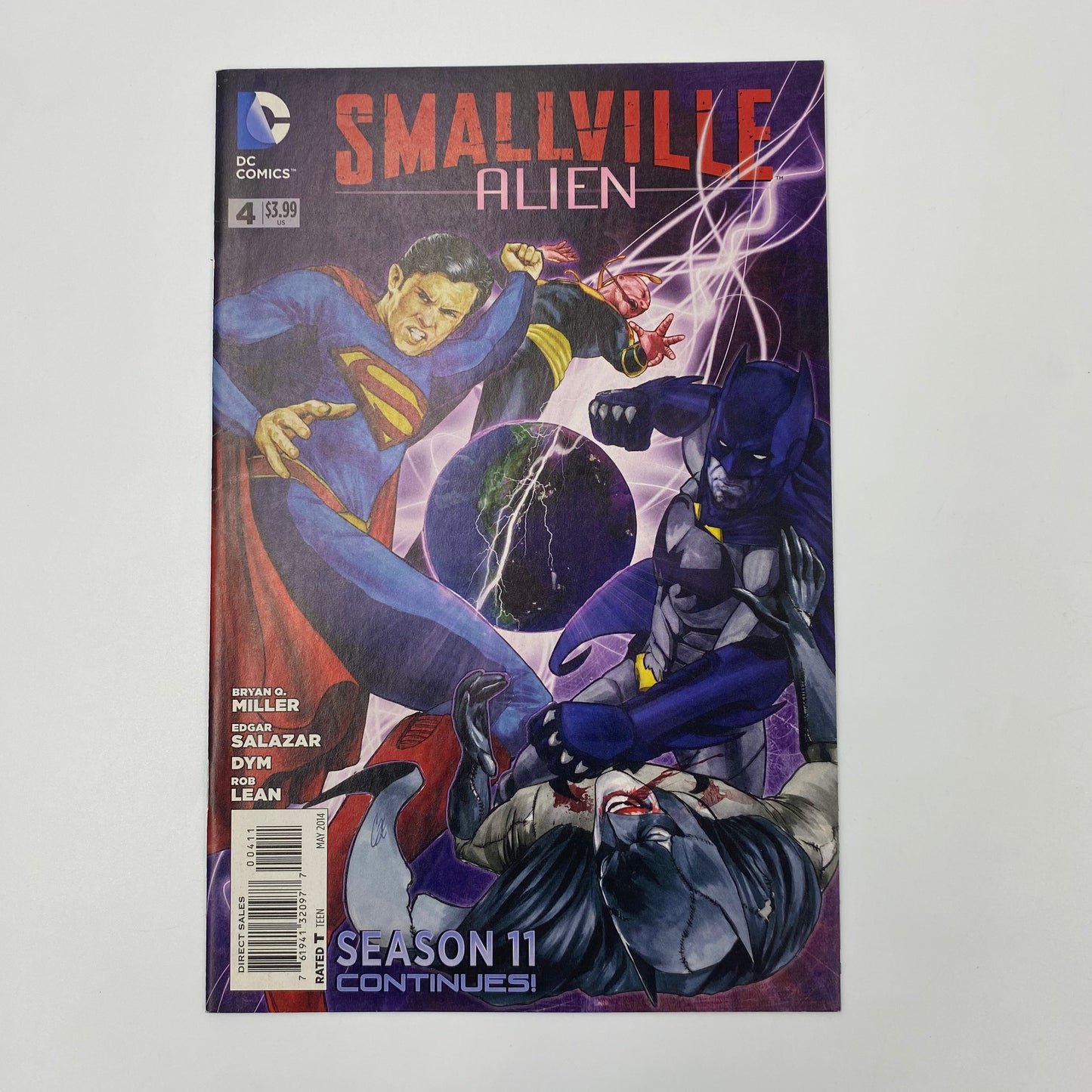 Smallville Season 11 Alien #1-4 (2014) DC (FN)