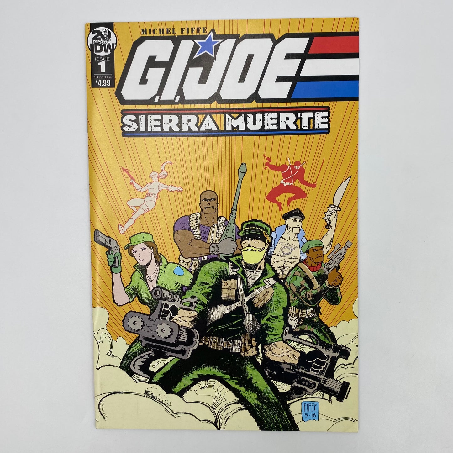 G.I. Joe Sierra Muerte #1-3 (2019) IDW (FN, FN, FN+)