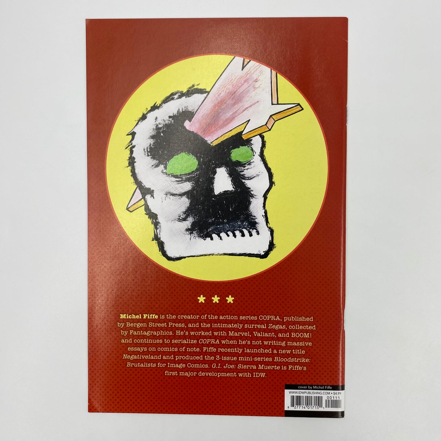 G.I. Joe Sierra Muerte #1-3 (2019) IDW (FN, FN, FN+)