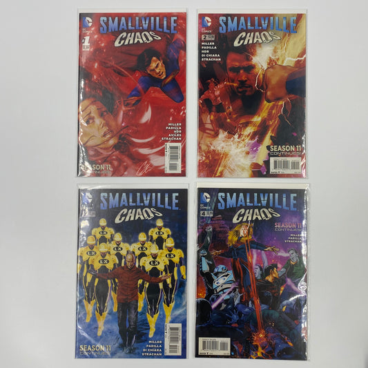 Smallville Season 11 Chaos #1-4 (2014-2015) DC (FN)