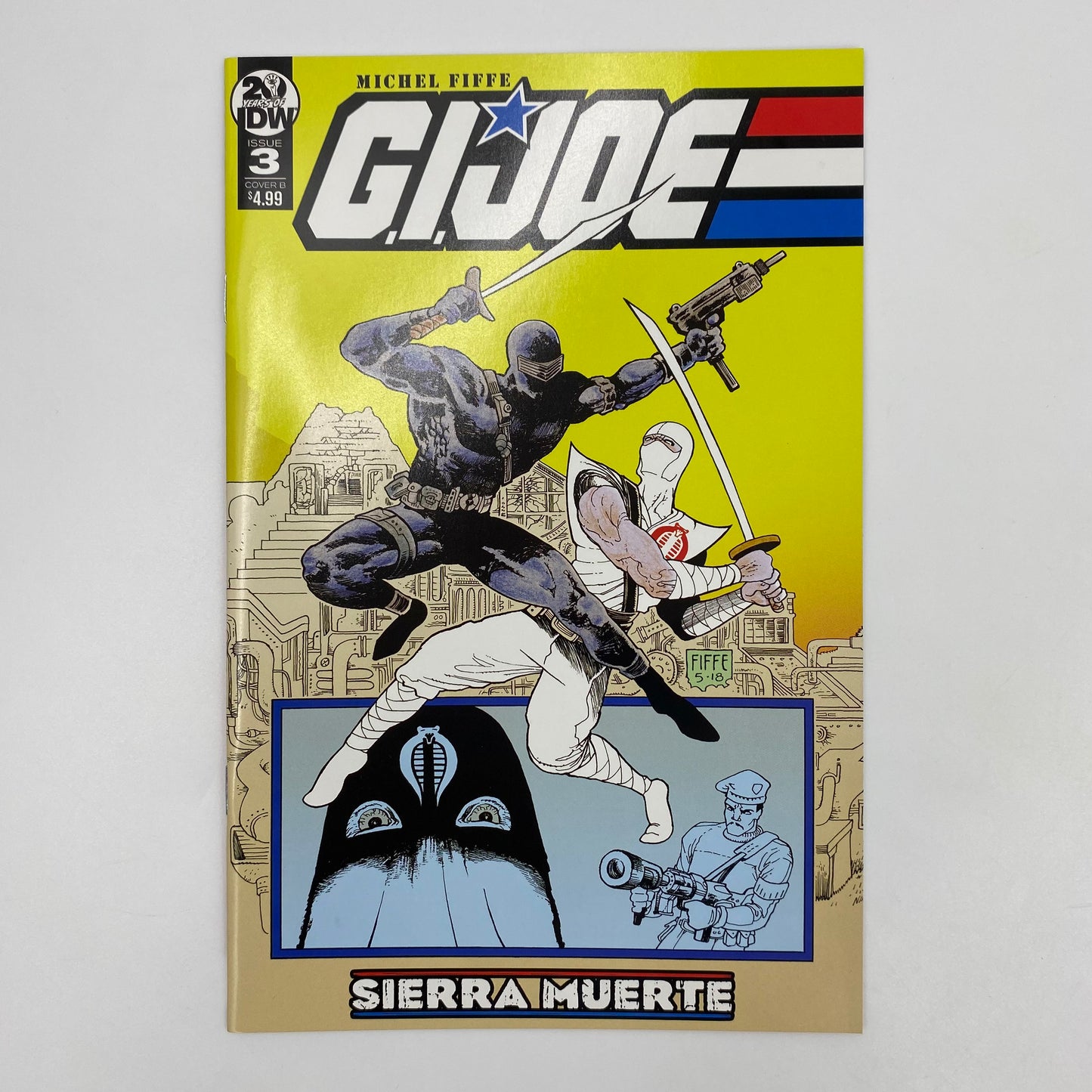 G.I. Joe Sierra Muerte #1-3 (2019) IDW (FN, FN, FN+)