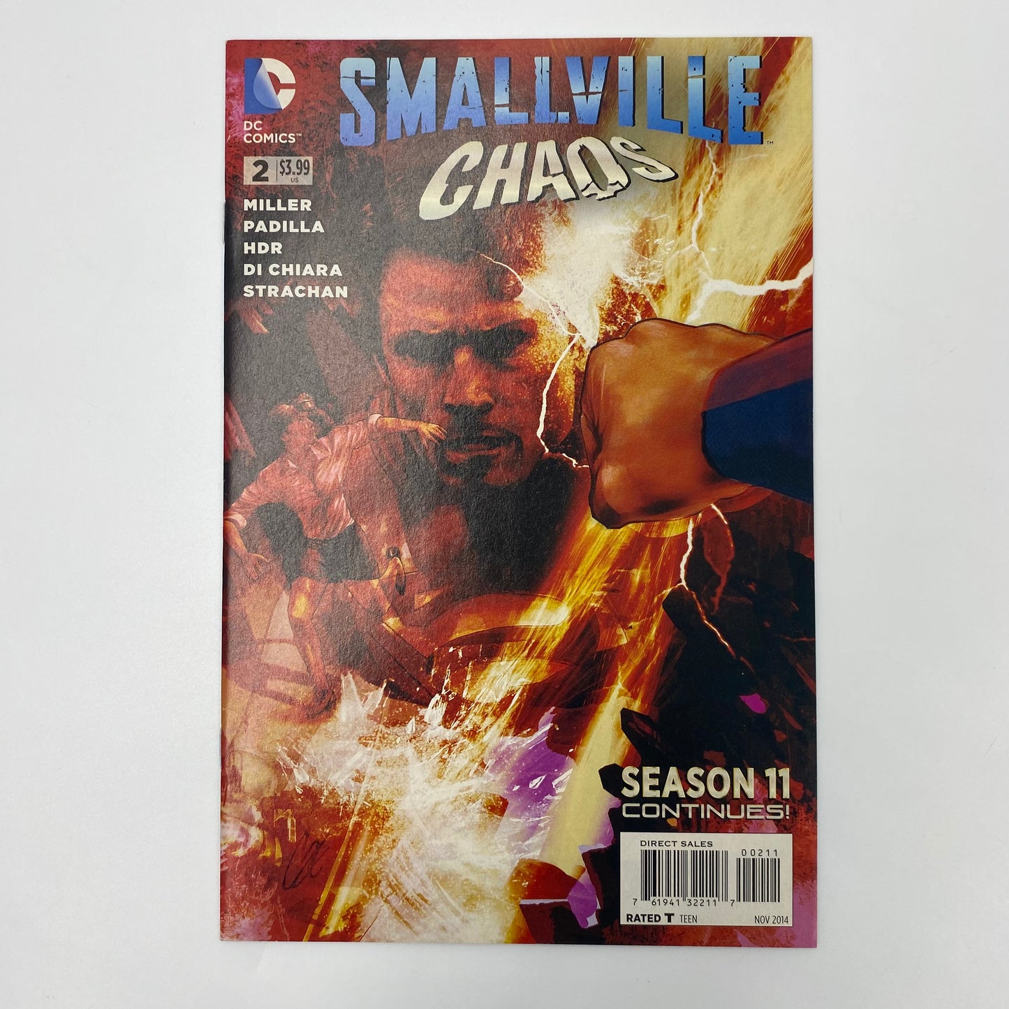 Smallville Season 11 Chaos #1-4 (2014-2015) DC (FN)