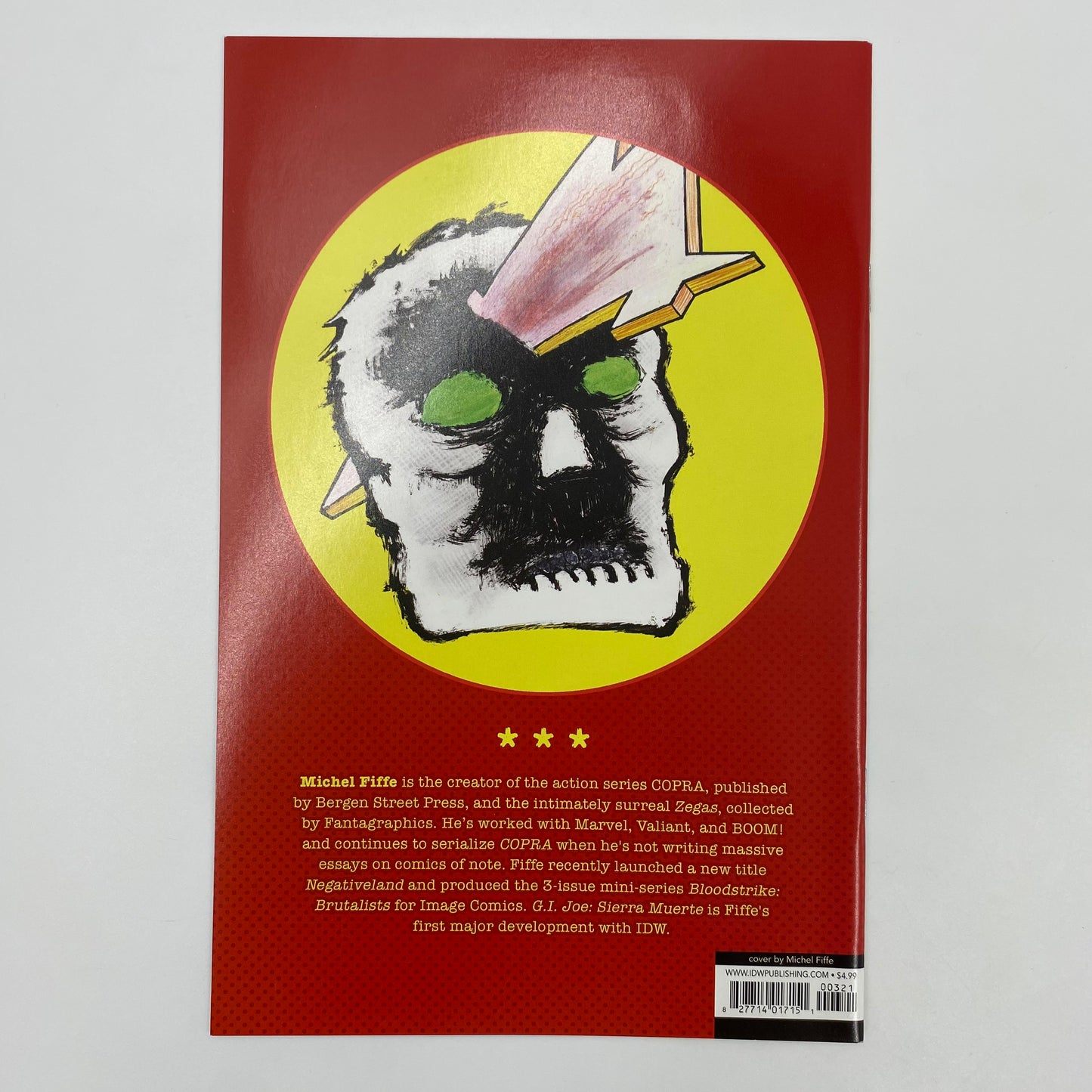 G.I. Joe Sierra Muerte #1-3 (2019) IDW (FN, FN, FN+)