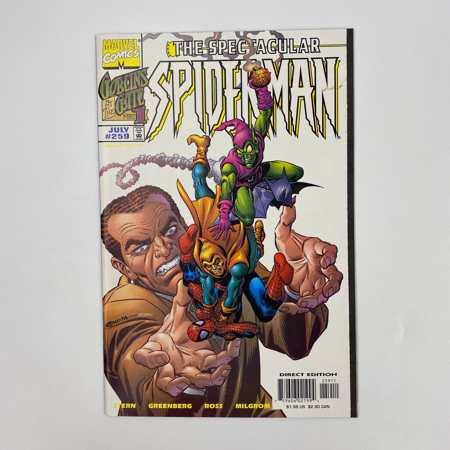 Spectacular Spider-Man #259-261 “Goblins at the Gate” (1998) Marvel (FN, FN+, VF-)