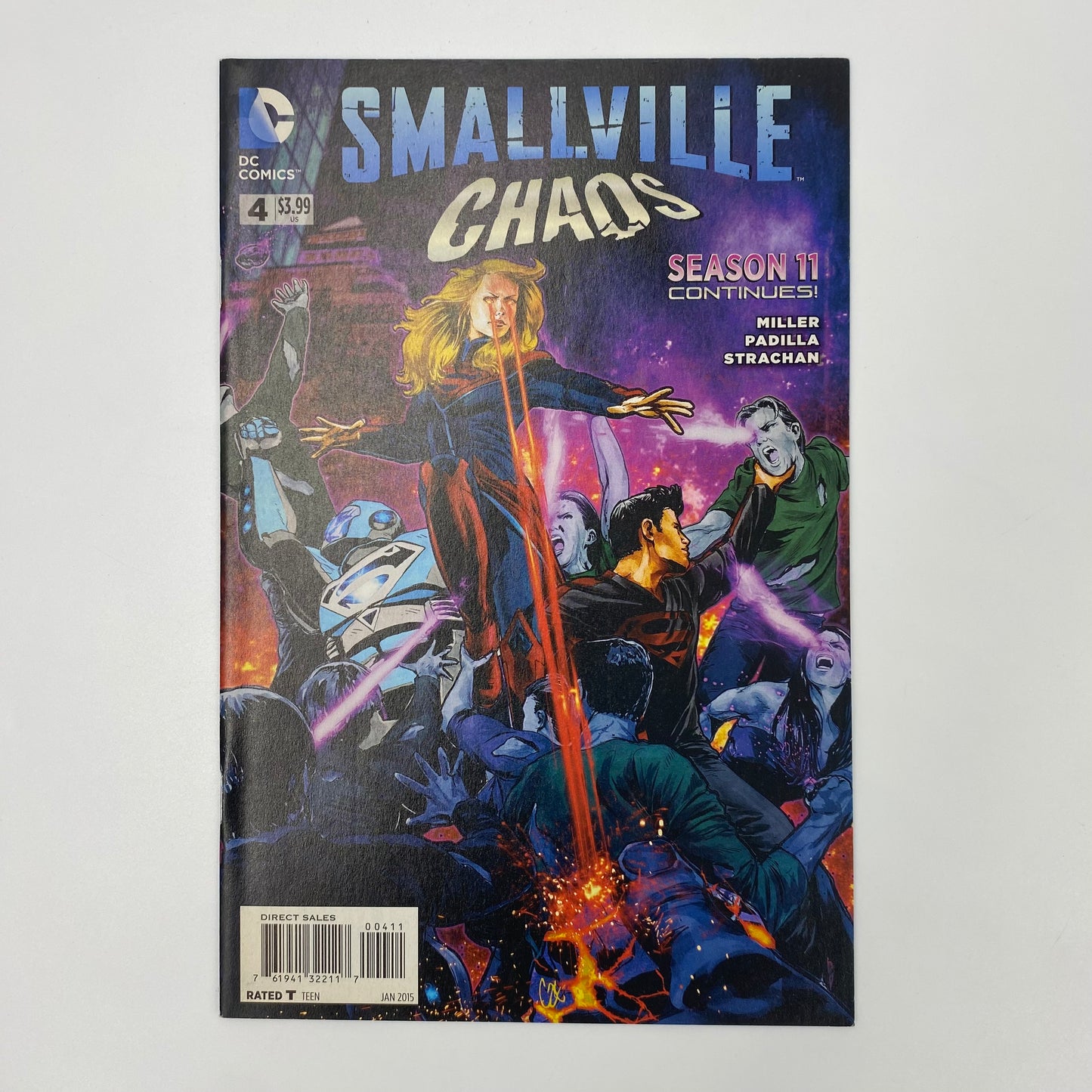 Smallville Season 11 Chaos #1-4 (2014-2015) DC (FN)