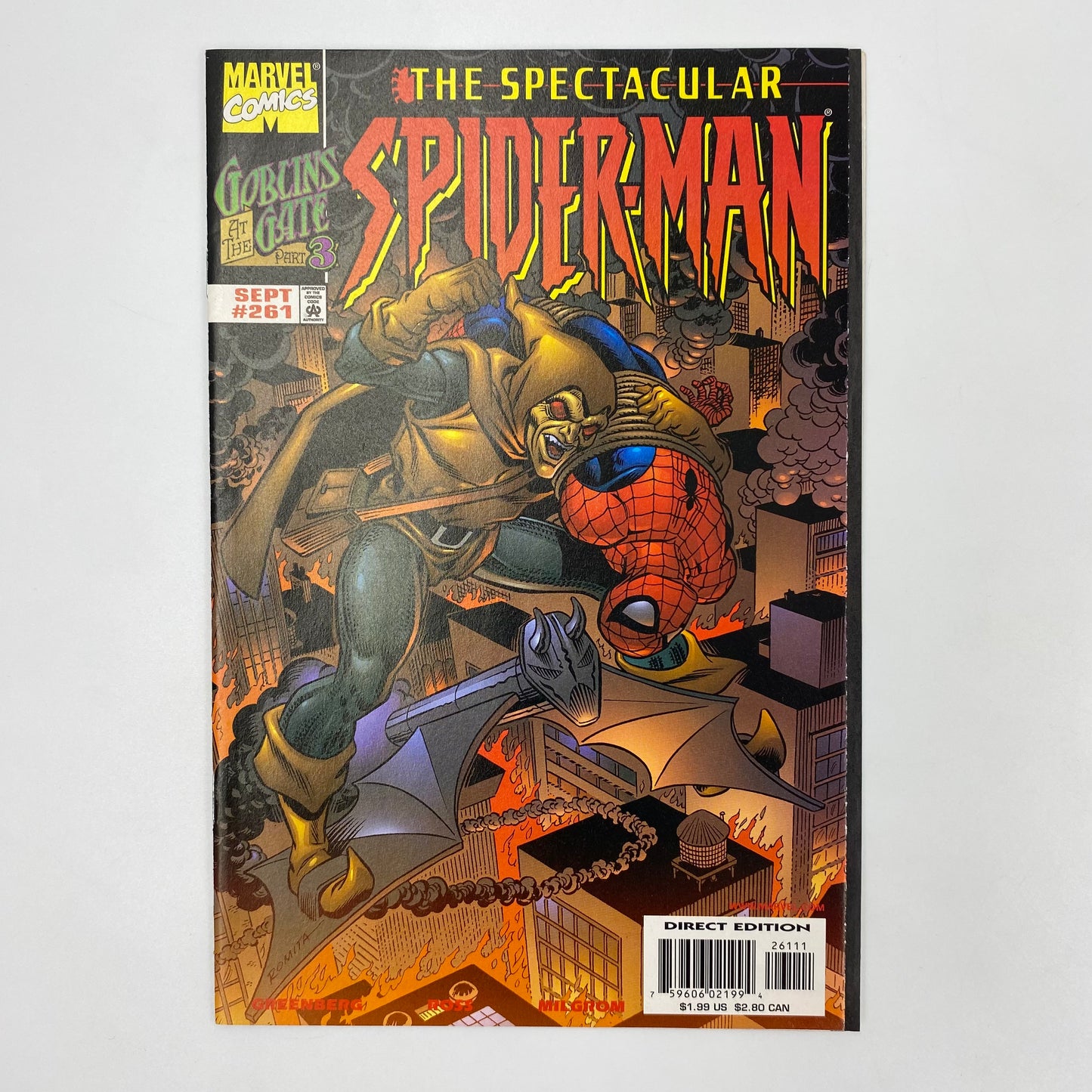 Spectacular Spider-Man #259-261 “Goblins at the Gate” (1998) Marvel (FN, FN+, VF-)