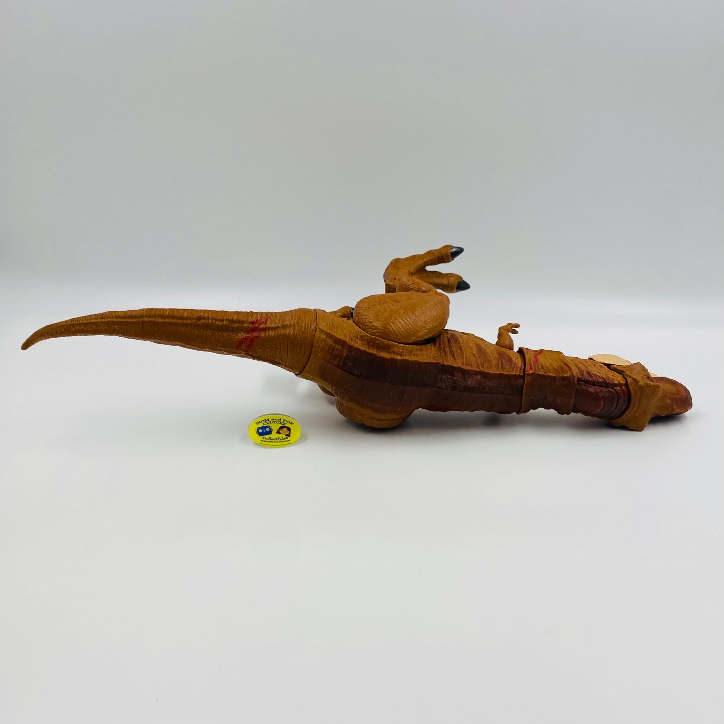 Jurassic World Tyrannosaurus Rex & Monolophosaurus (battle damage) loose action figures (2018) Mattel