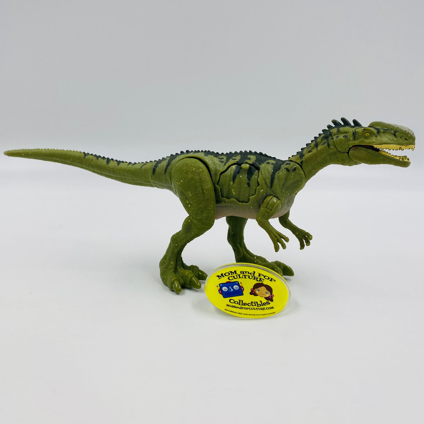 Jurassic World Tyrannosaurus Rex & Monolophosaurus (battle damage) loose action figures (2018) Mattel