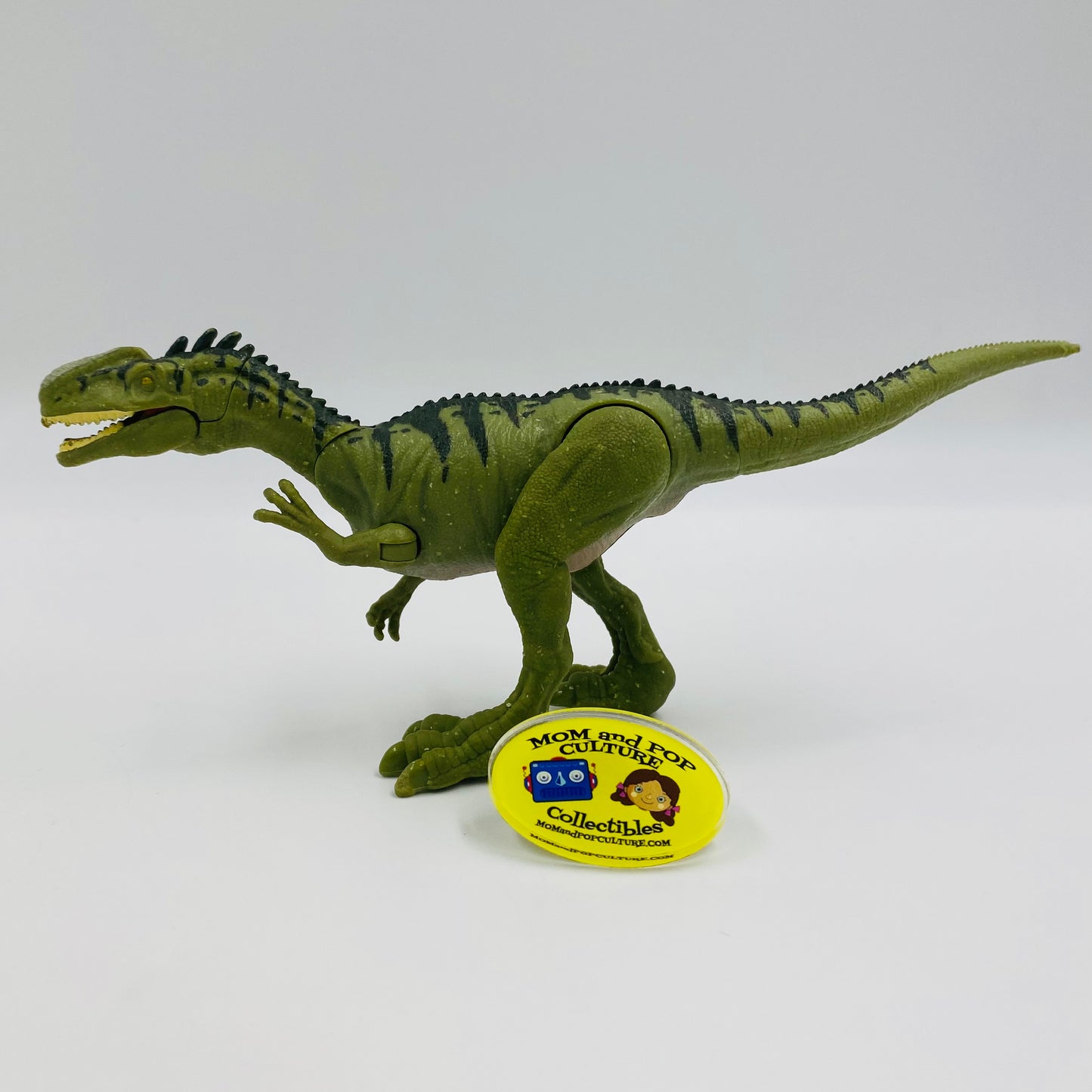 Jurassic World Tyrannosaurus Rex & Monolophosaurus (battle damage) loose action figures (2018) Mattel