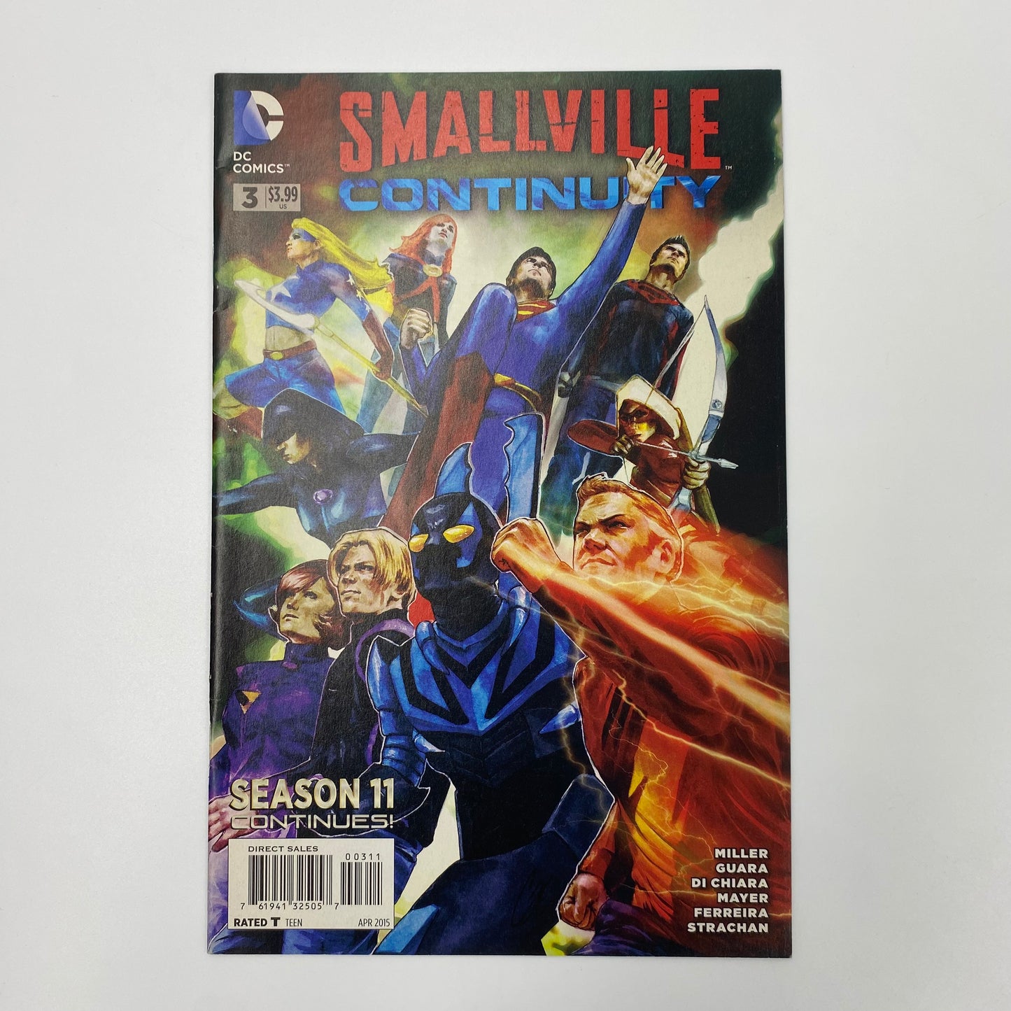 Smallville Season 11 Continuity #3 (2015) DC (FN)
