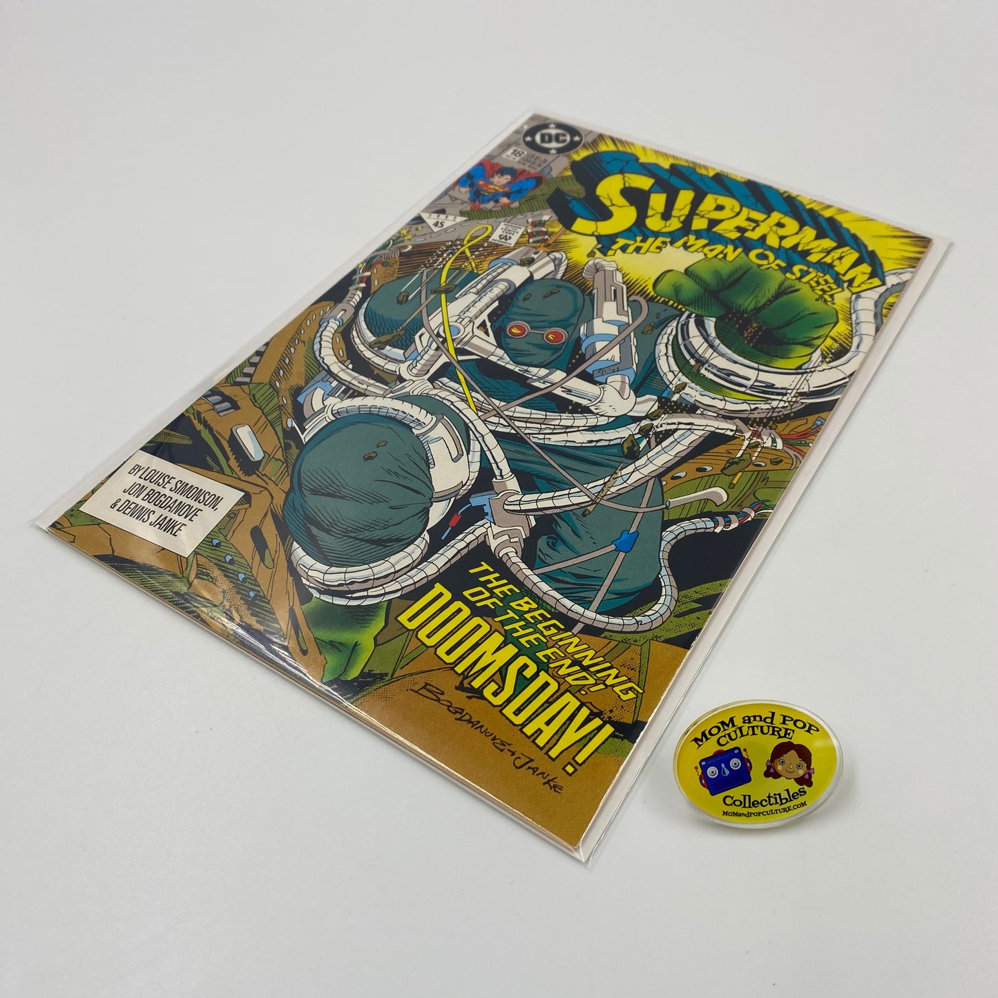 Superman The Man of Steel #18 Doomsday part 1 (1993) DC (VG)