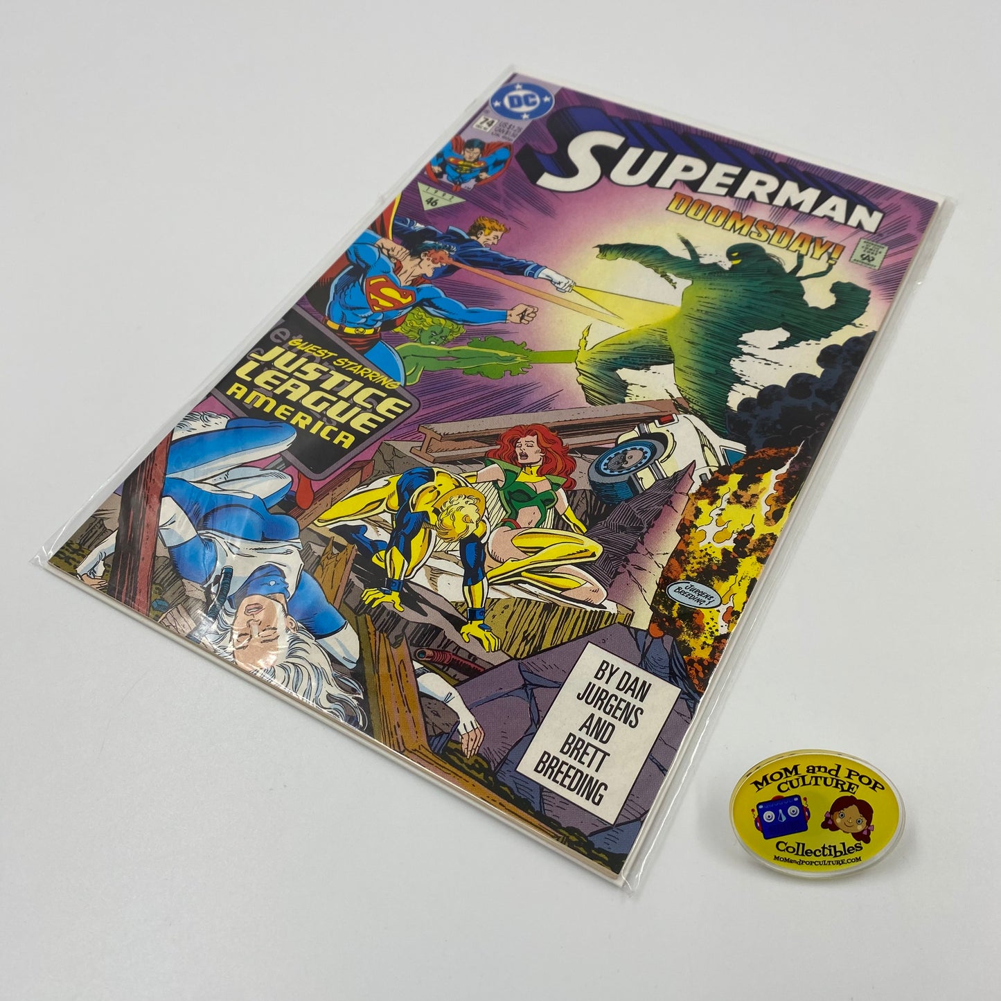 Superman #74 Doomsday part 3 (1992) DC (FN+)