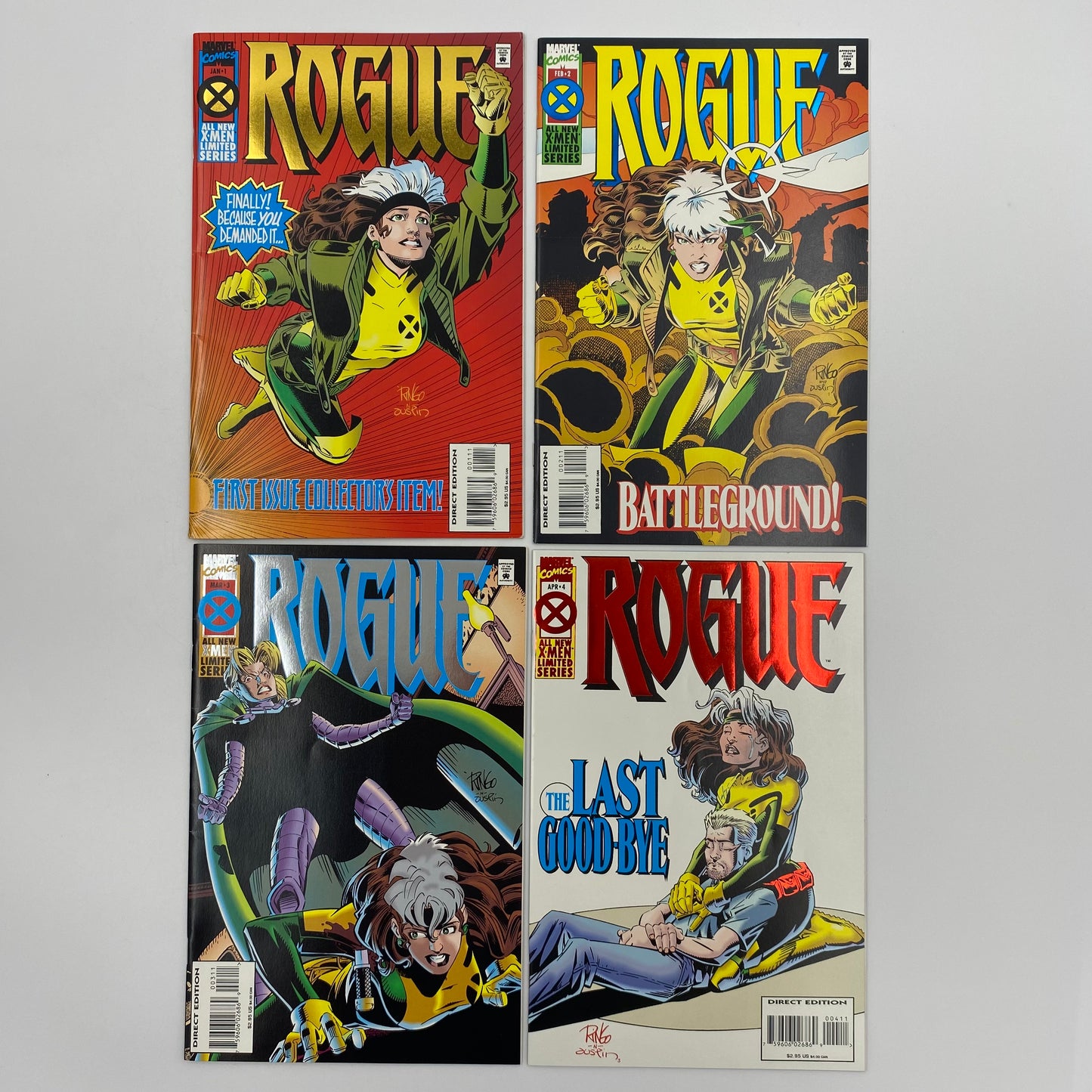 Rogue #1-4 (1995) Marvel