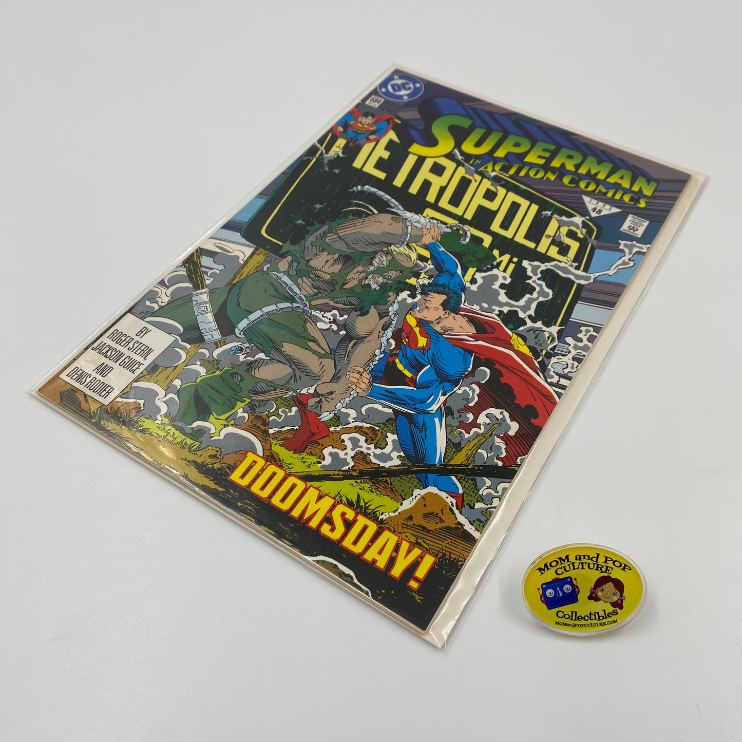 Action Comics #684 Doomsday part 5 (1992) DC (VF)