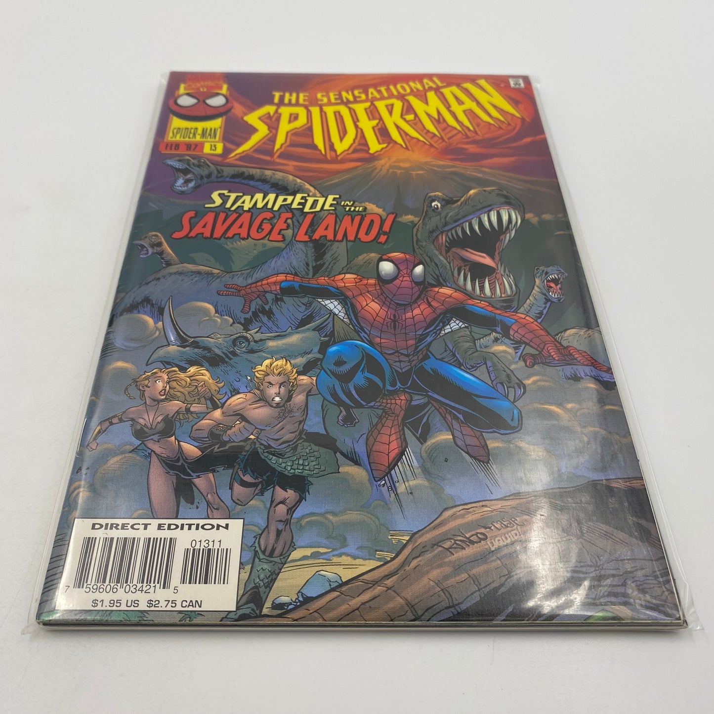 Sensational Spider-Man #13-15 “Savage Land Saga” (1997) Marvel