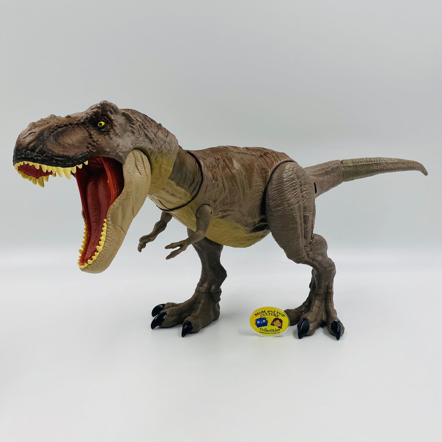 Jurassic World Dino Rivals Bite N Fight Tyrannosaurus Rex loose action figure (2018) Mattel (Copy)