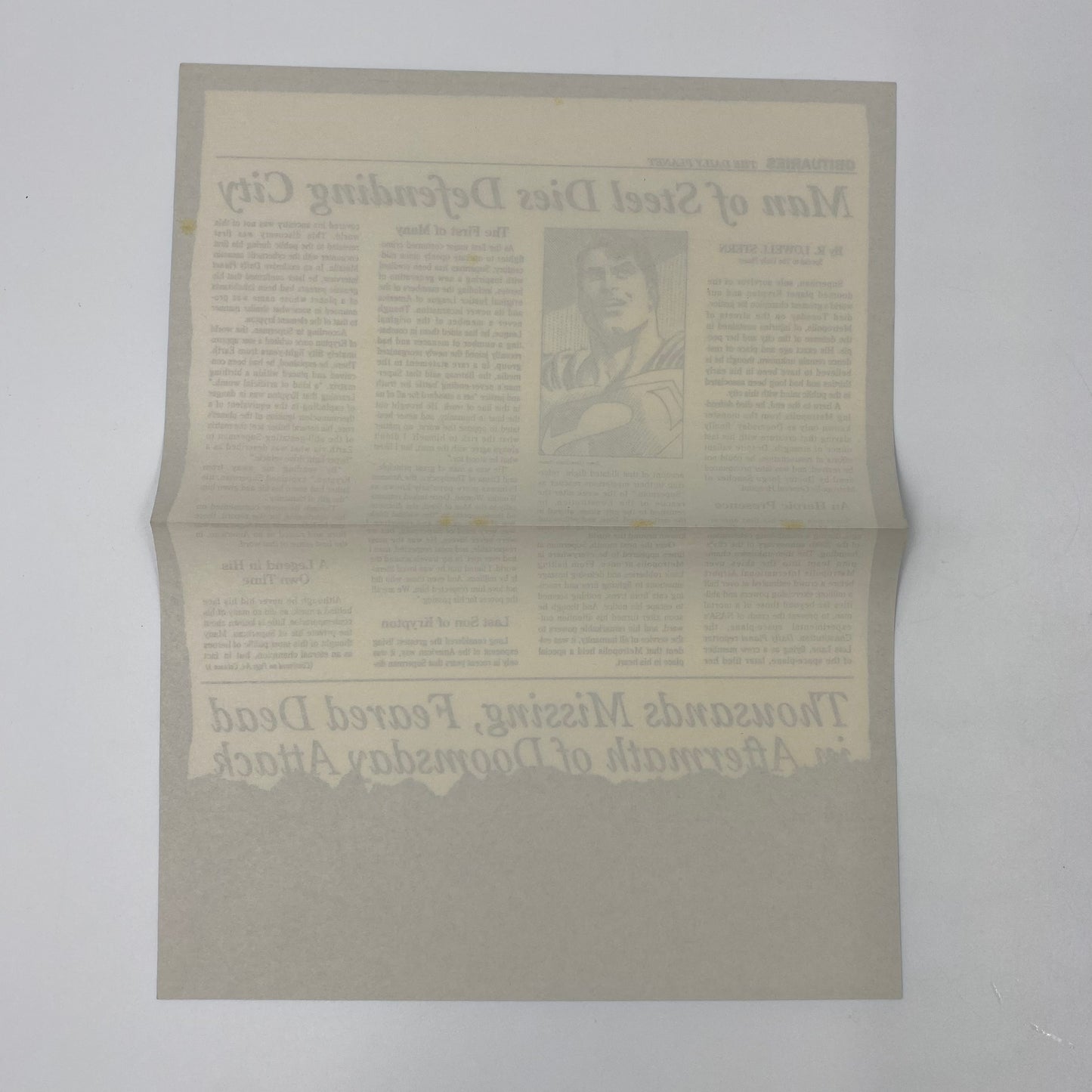 Superman #75 unbagged/complete Doomsday part 7 (1993) DC (FN)