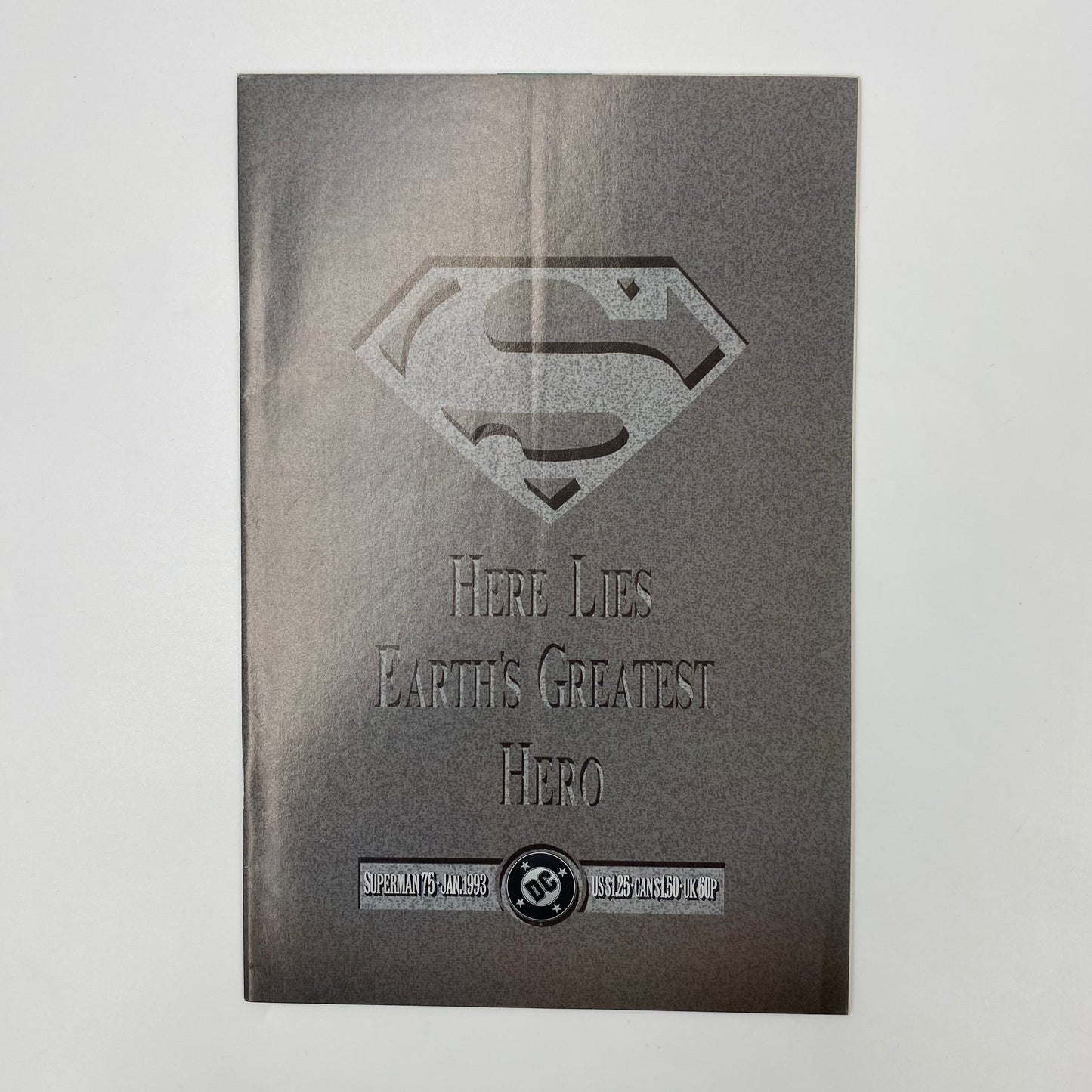 Superman #75 unbagged/complete Doomsday part 7 (1993) DC (FN)