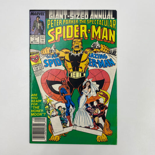 Spectacular Spider-Man Annual #7 “The Wedding Saga” (1987) Marvel (FN-)