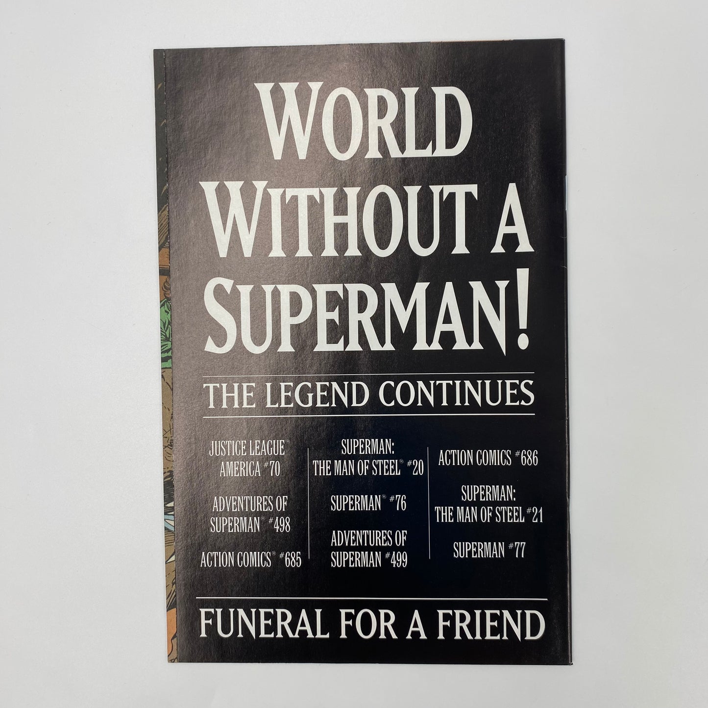 Superman #75 unbagged/complete Doomsday part 7 (1993) DC (FN)
