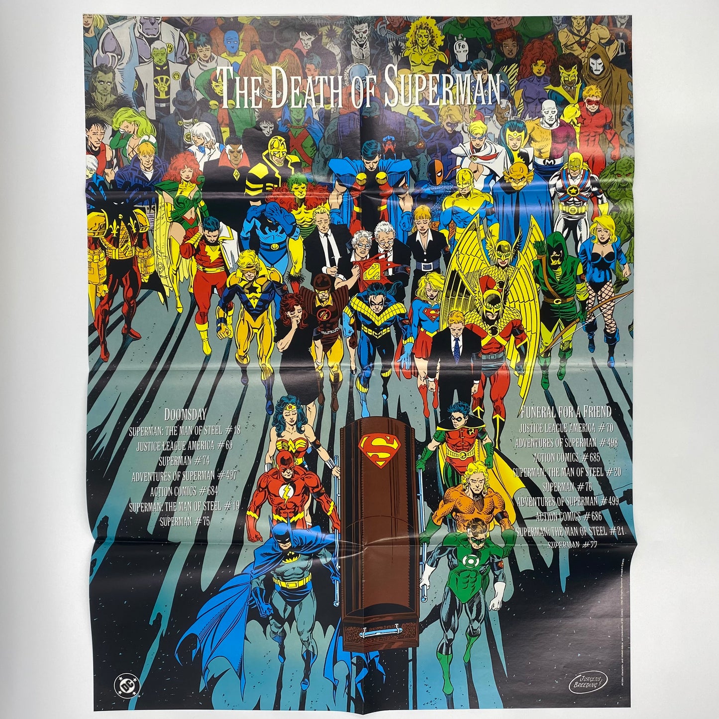 Superman #75 unbagged/complete Doomsday part 7 (1993) DC (FN)