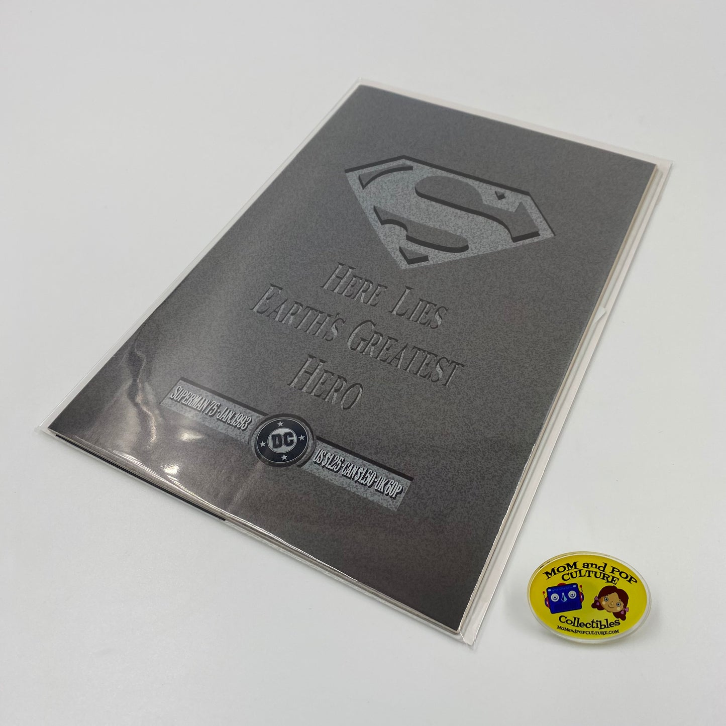 Superman #75 unbagged/complete Doomsday part 7 (1993) DC (FN)