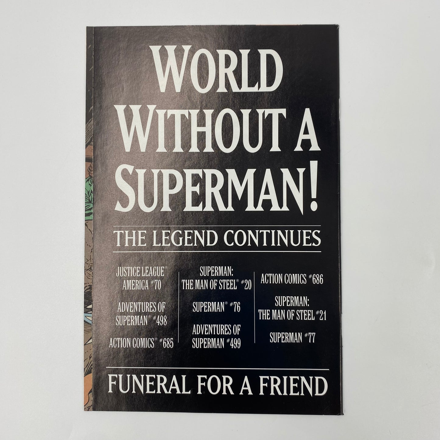 Superman #75 unbagged Doomsday part 7 (1993) DC (FN)