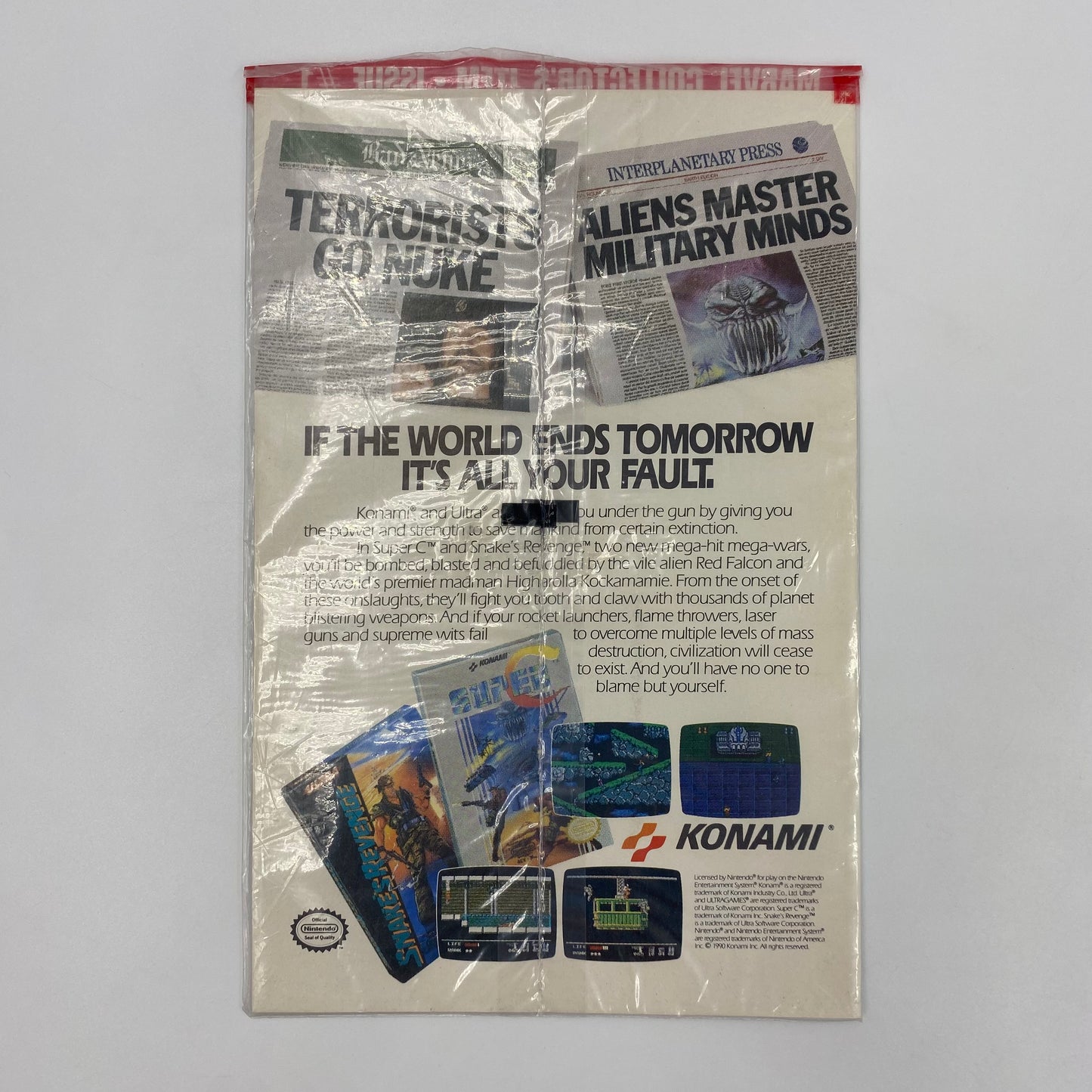 Spider-Man #1 polybagged newsstand edition (1990) Marvel (FN+)