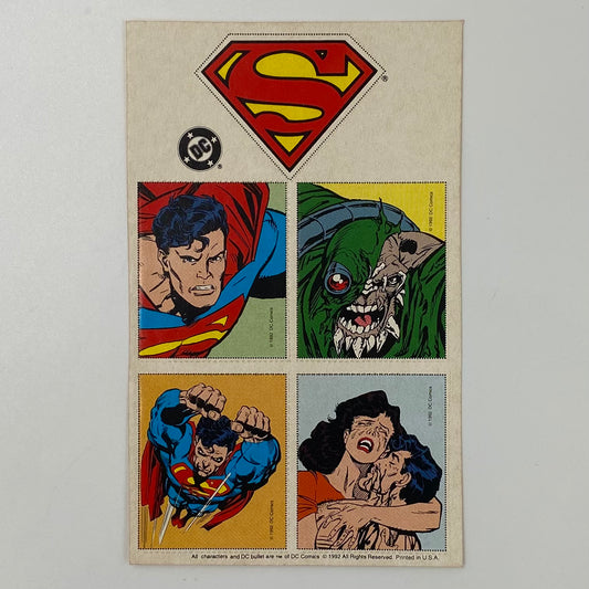 Superman #75 Full-Color Commemorative Stamps (1993) DC