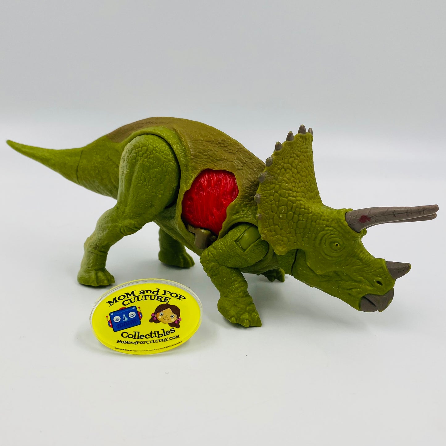 Jurassic World Fallen Kingdom Battle Damage Trieratops loose action figure (2018) Mattel