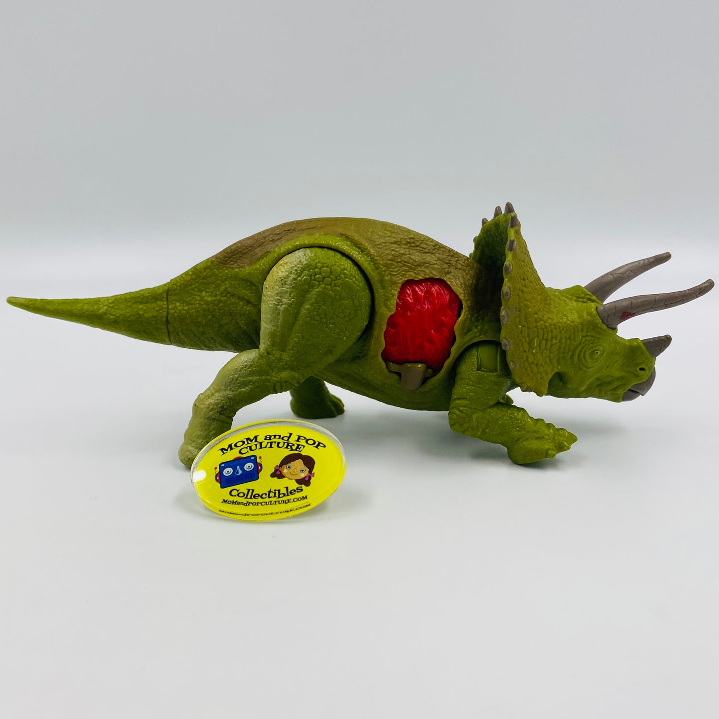Jurassic World Fallen Kingdom Battle Damage Trieratops loose action figure (2018) Mattel