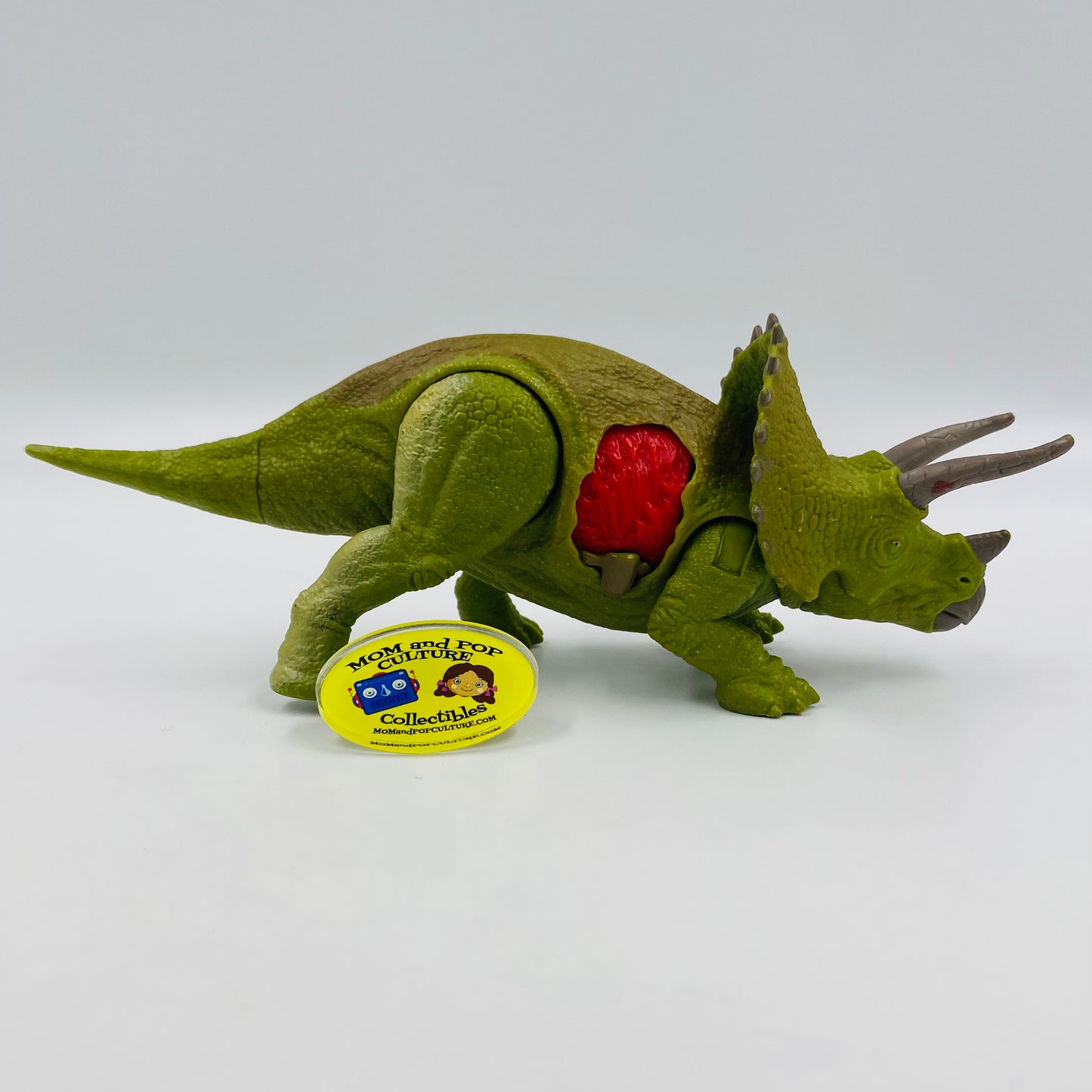 Jurassic World Fallen Kingdom Battle Damage Trieratops loose action figure (2018) Mattel