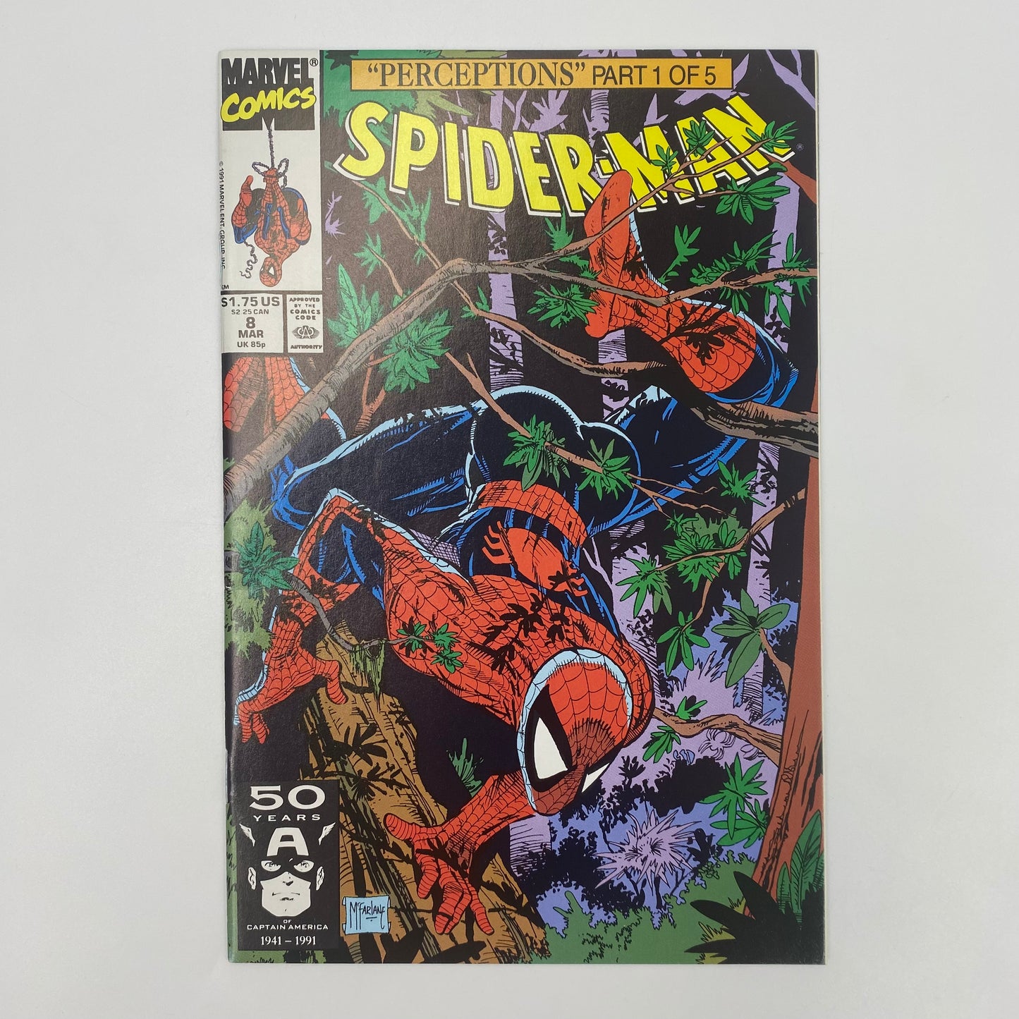 Spider-Man #8-12 “Perceptions” (1991) Marvel (VF, VF, VF, VF, VF-)