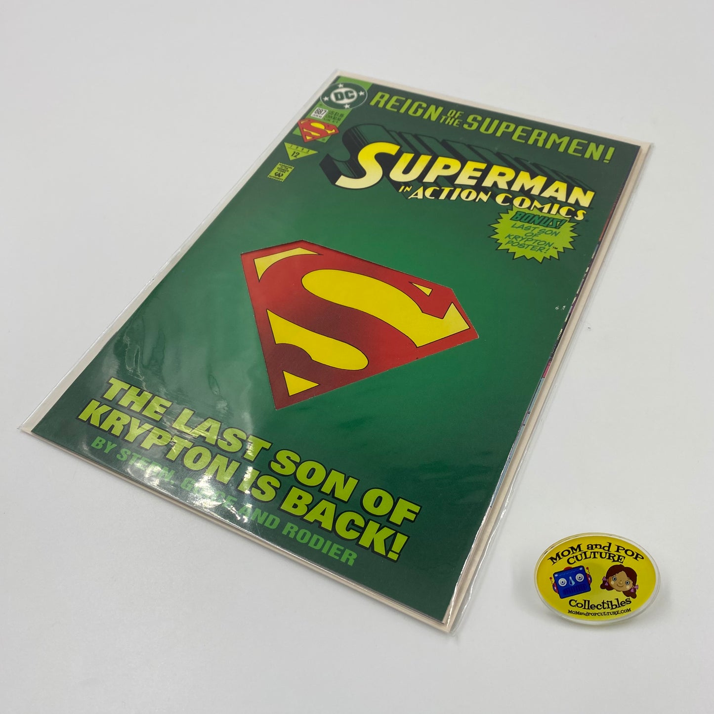 Action Comics #687 Reign of the Supermen! part 1 (1993) DC (FN)