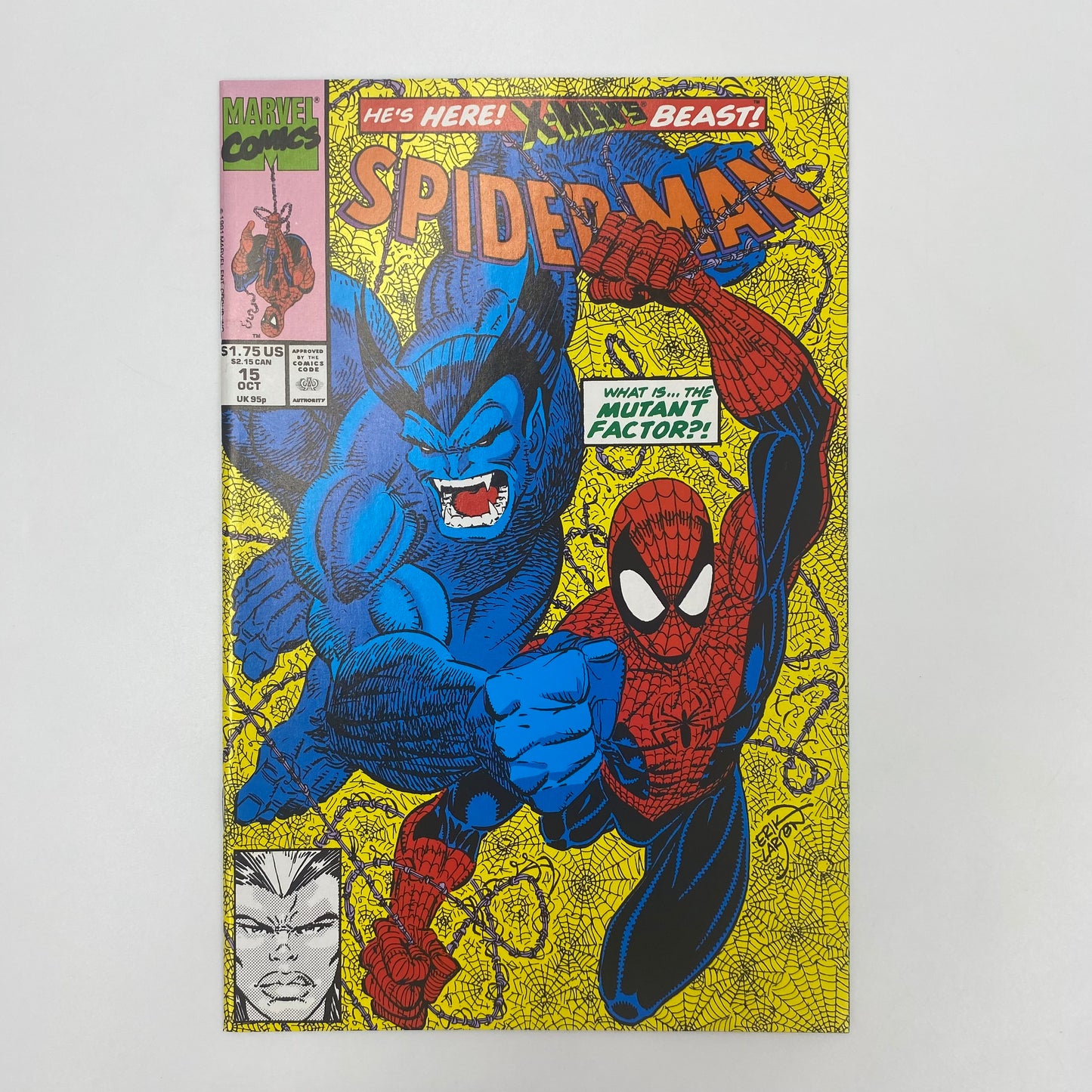 Spider-Man #15 direct edition (1991) Marvel (VF-)