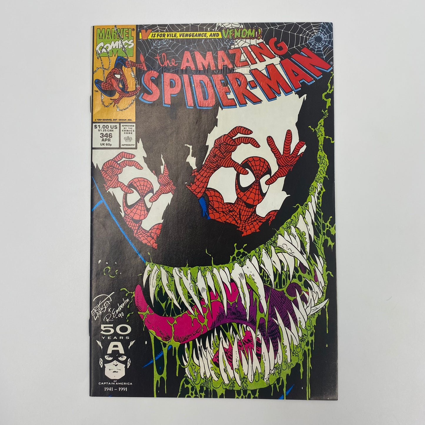 Amazing Spider-Man #346 (1991) Marvel (FN+)