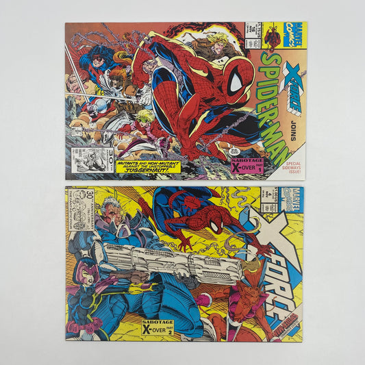 Spider-Man & X-Force “Sabatage X-Over” (1991) Marvel (VF-)