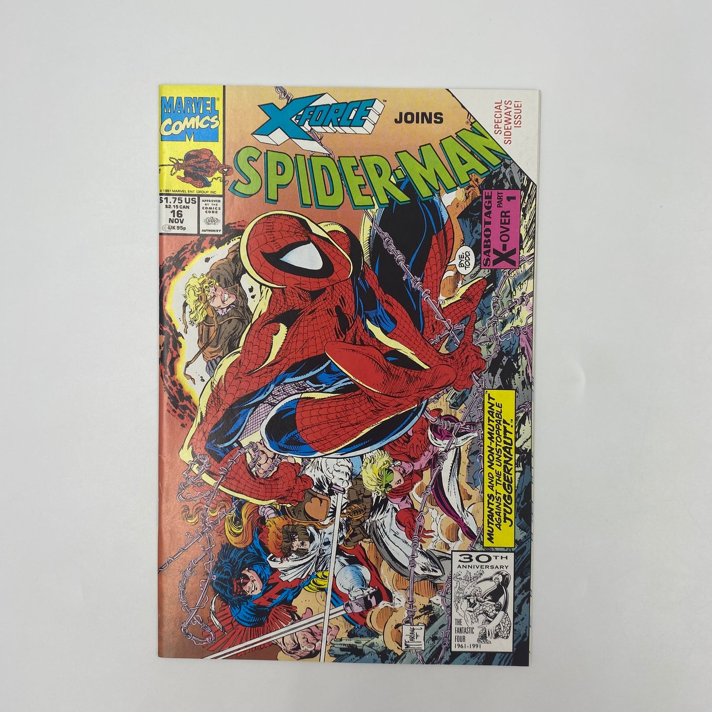 Spider-Man & X-Force “Sabatage X-Over” (1991) Marvel (VF-)