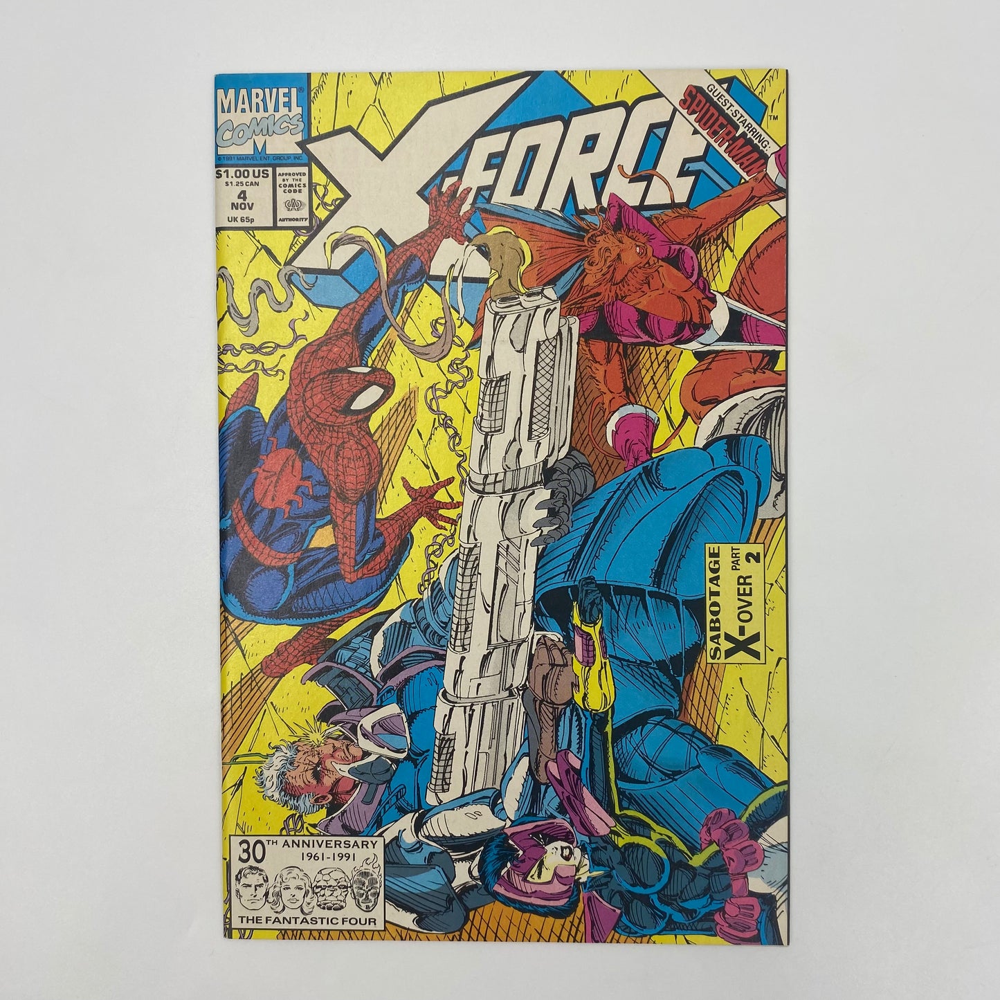 Spider-Man & X-Force “Sabatage X-Over” (1991) Marvel (VF-)