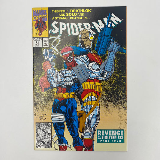 Spider-Man #21 direct edition (1992) Marvel (VF)