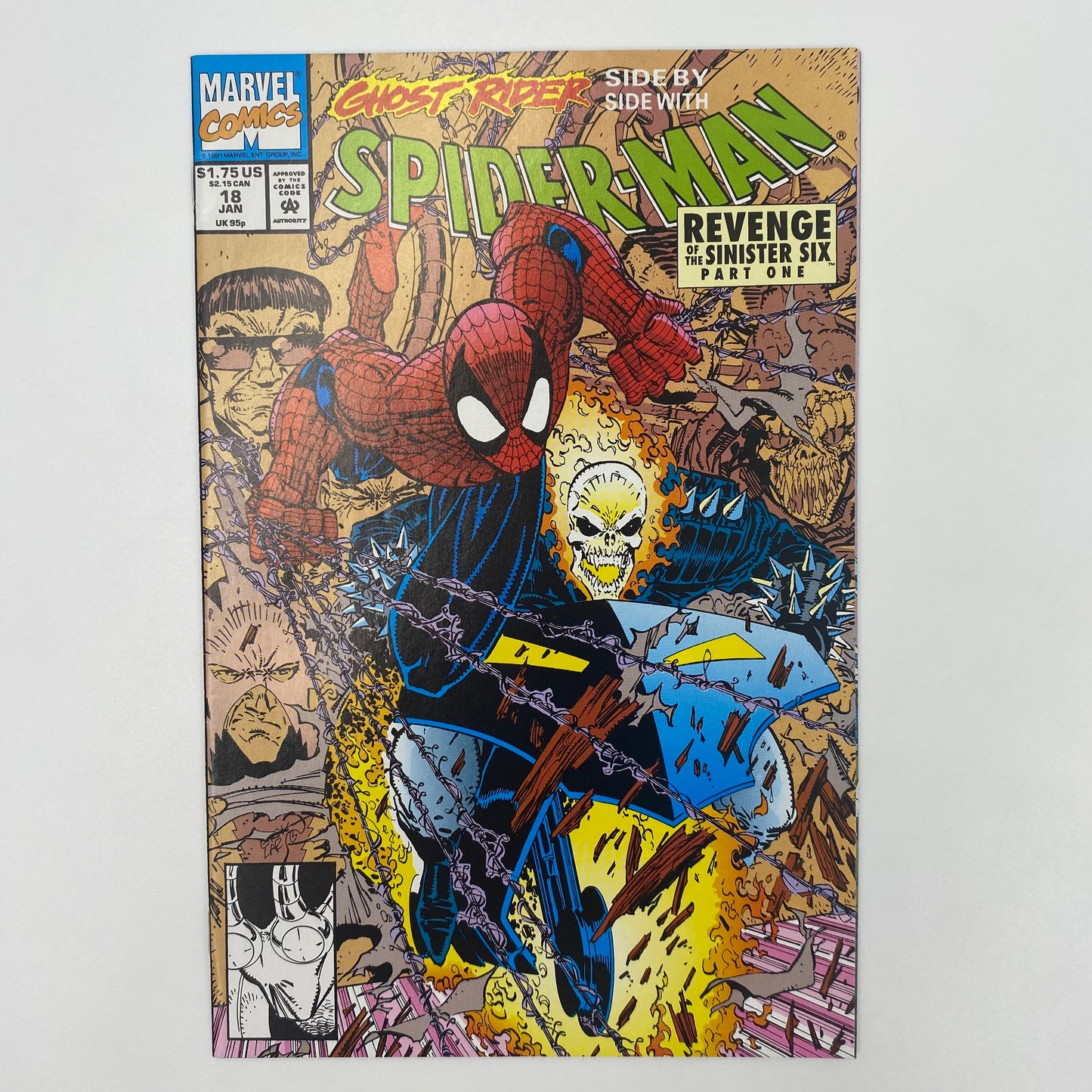 Spider-Man #18-23 “Revenge of the Sinister Six” (1992) Marvel (FN to VF-)