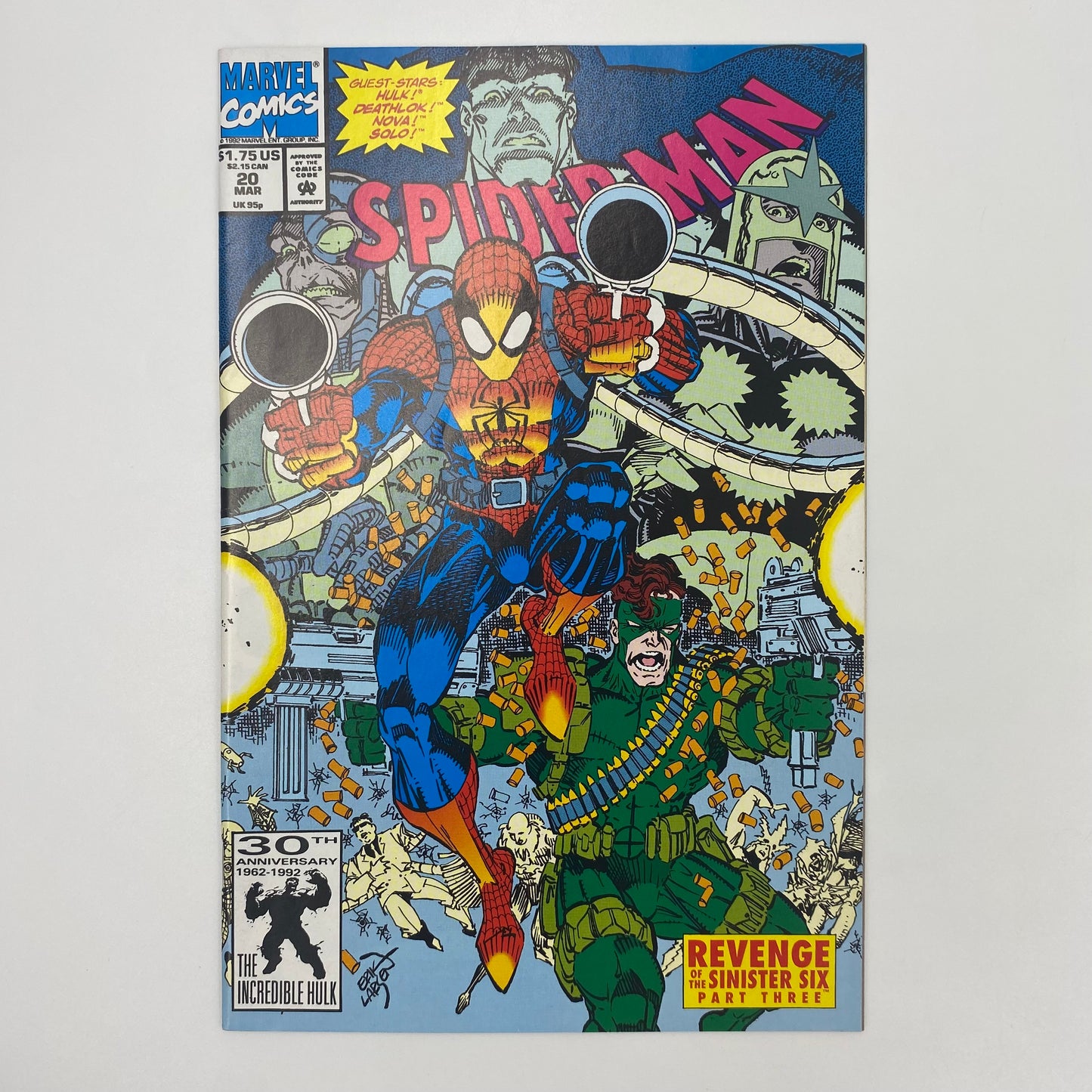 Spider-Man #18-23 “Revenge of the Sinister Six” (1992) Marvel (FN to VF-)
