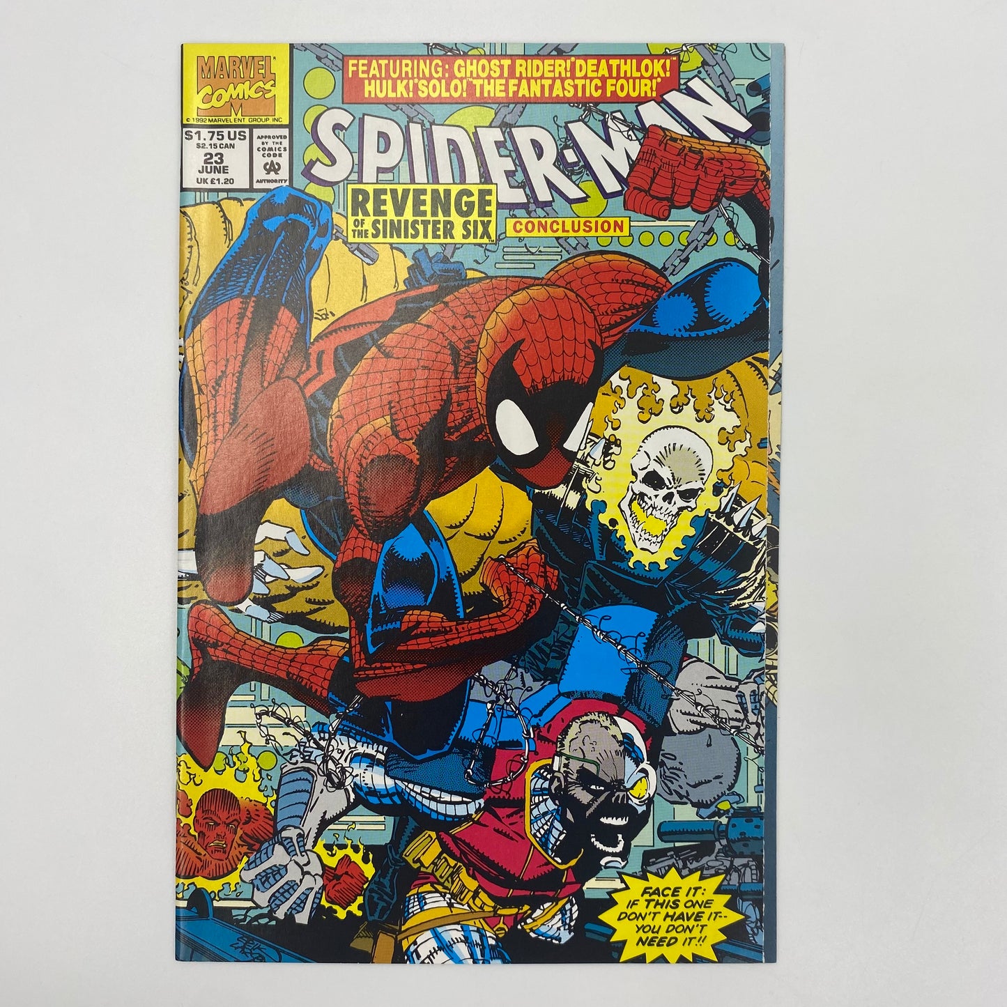 Spider-Man #18-23 “Revenge of the Sinister Six” (1992) Marvel (FN to VF-)