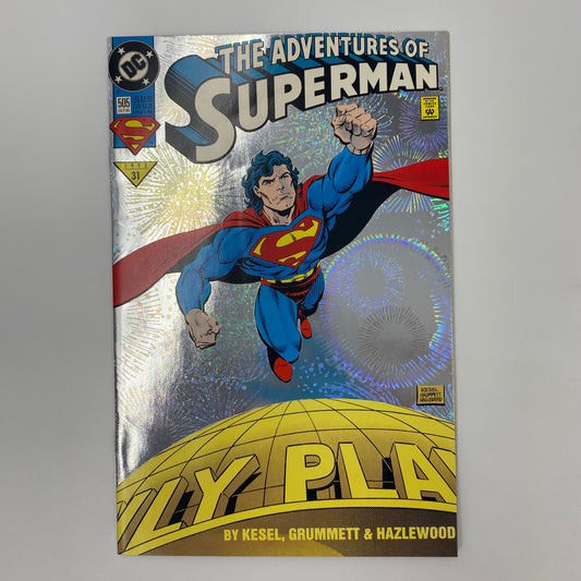 The Adventures of Superman #505 (1993) DC (VG) Reign of the Supermen! Epilogue