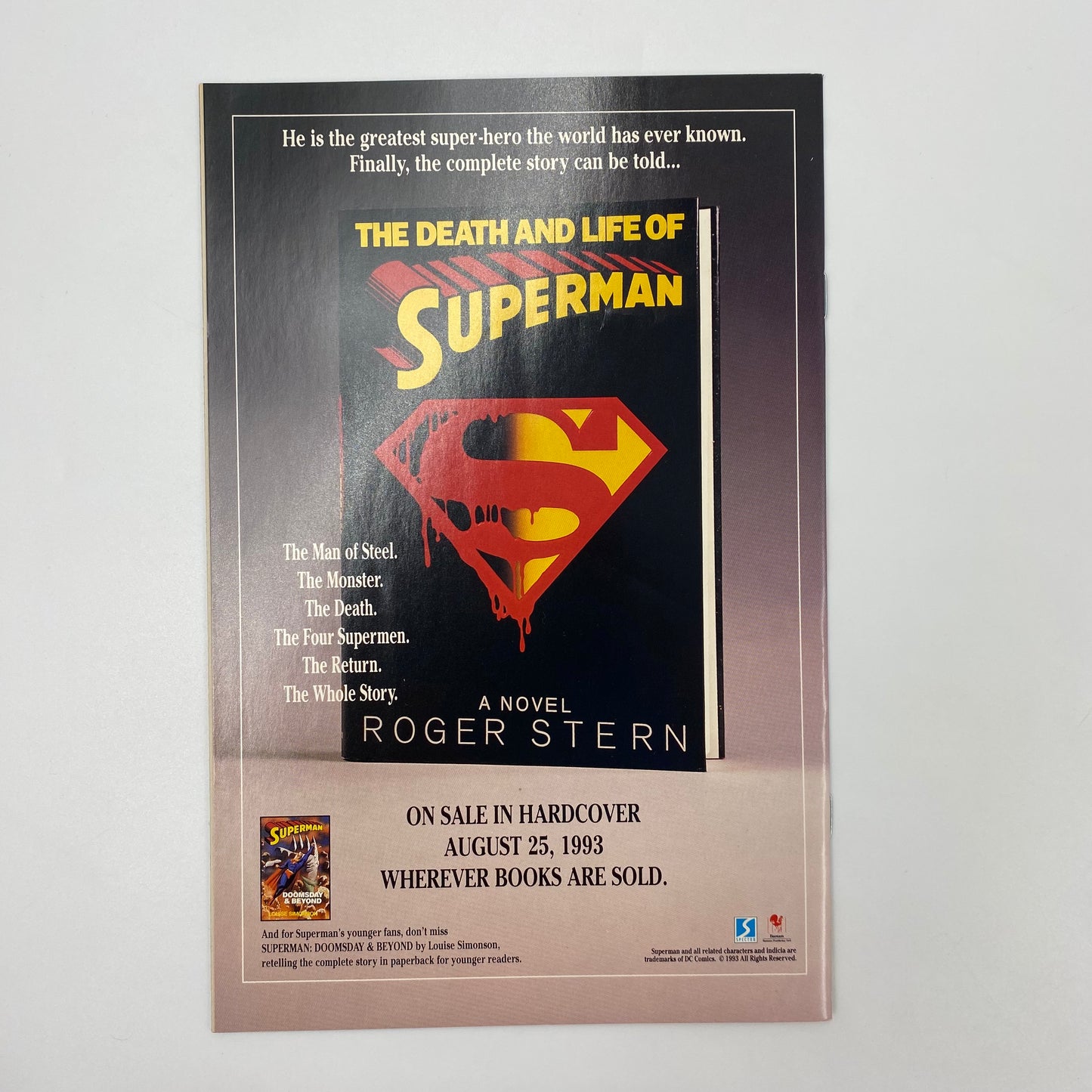 The Adventures of Superman #505 (1993) DC (VG) Reign of the Supermen! Epilogue
