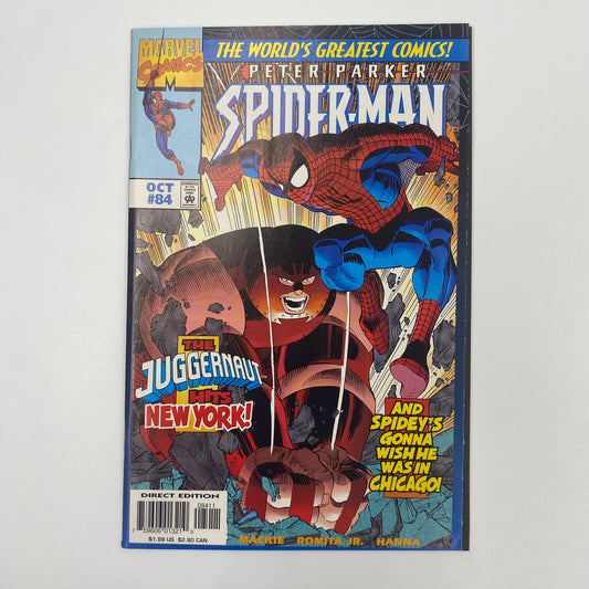 Spider-Man #84 "Nothing Stops the Juggernaut!" (1997) Marvel (FN+)