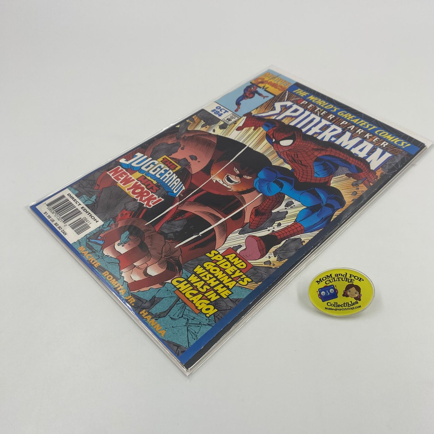 Spider-Man #84 "Nothing Stops the Juggernaut!" (1997) Marvel (FN+)