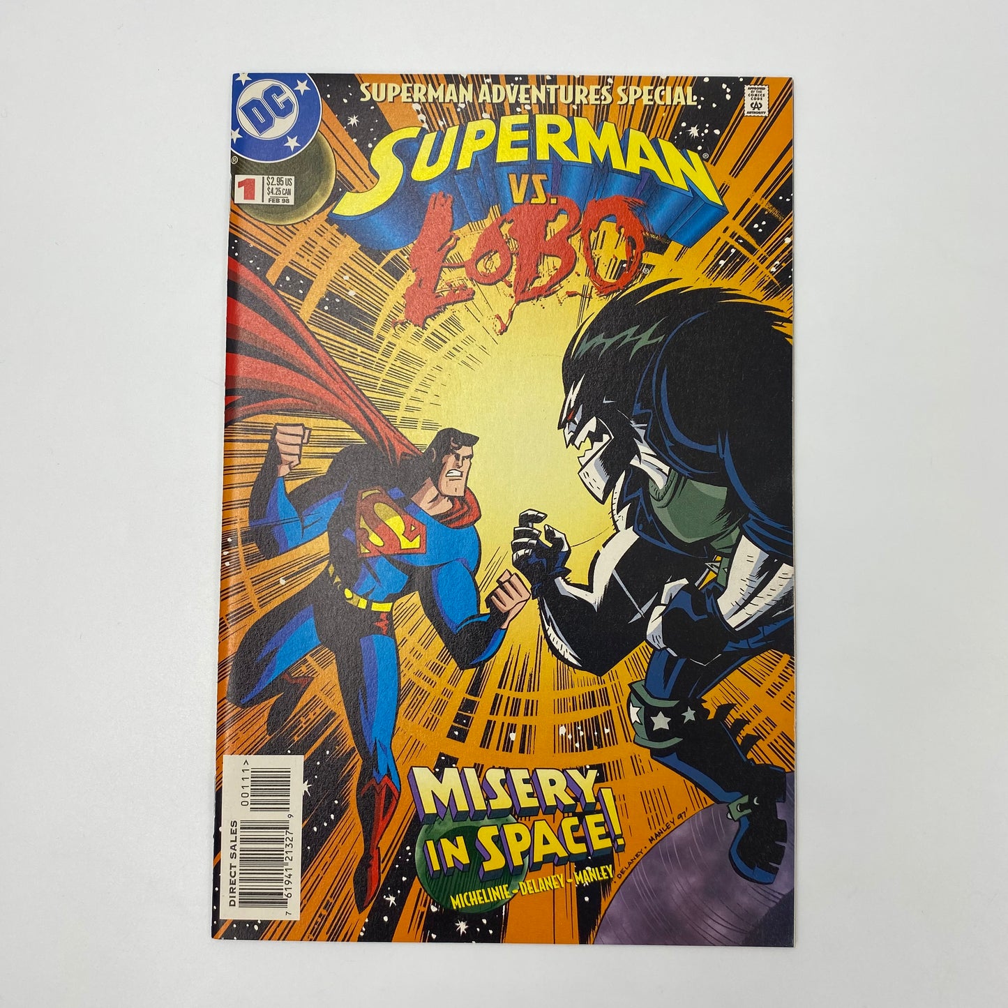 Superman Adventures Special Superman VS Lobo #1 (1998) DC (VF+)