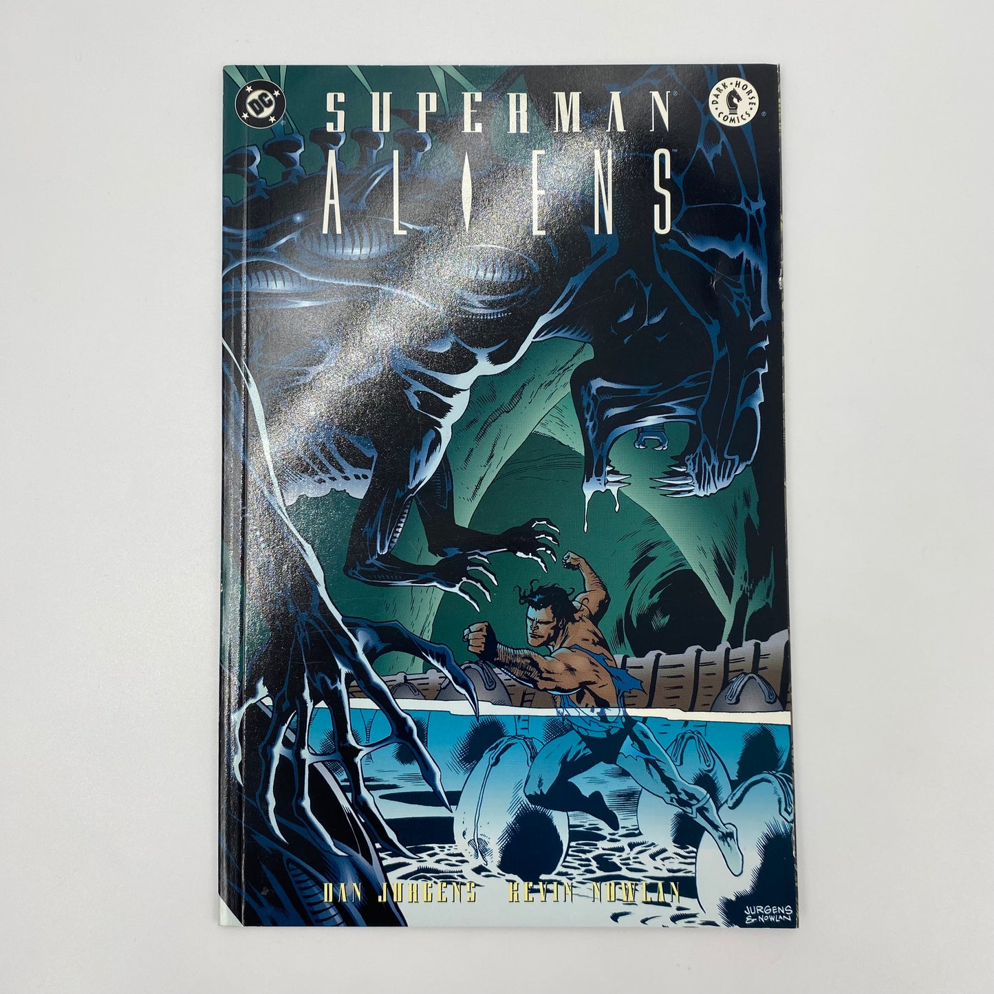 Superman Aliens #1-3 (1995) DC & Dark Horse