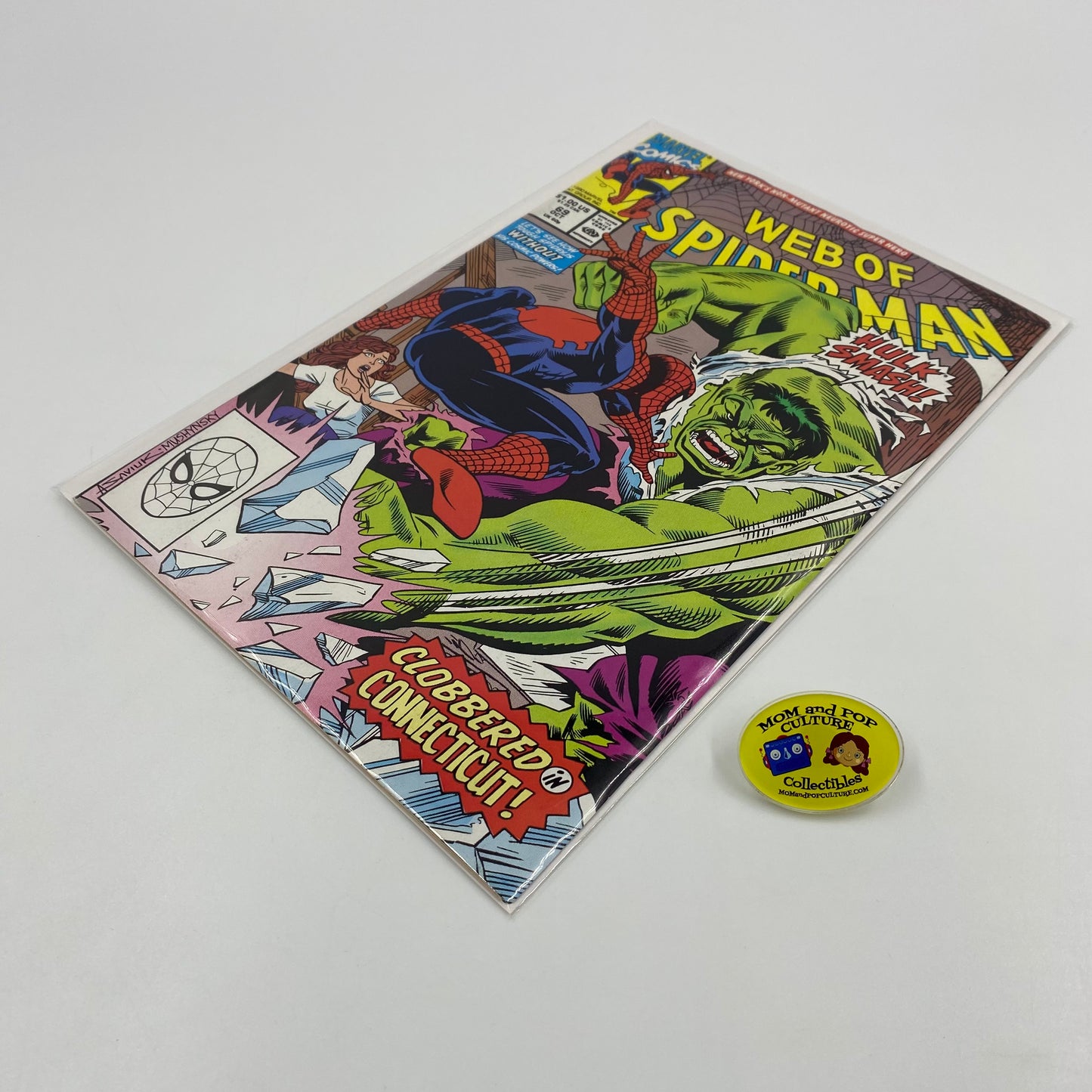 Web of Spider-Man #69 (1990) Marvel (FN)